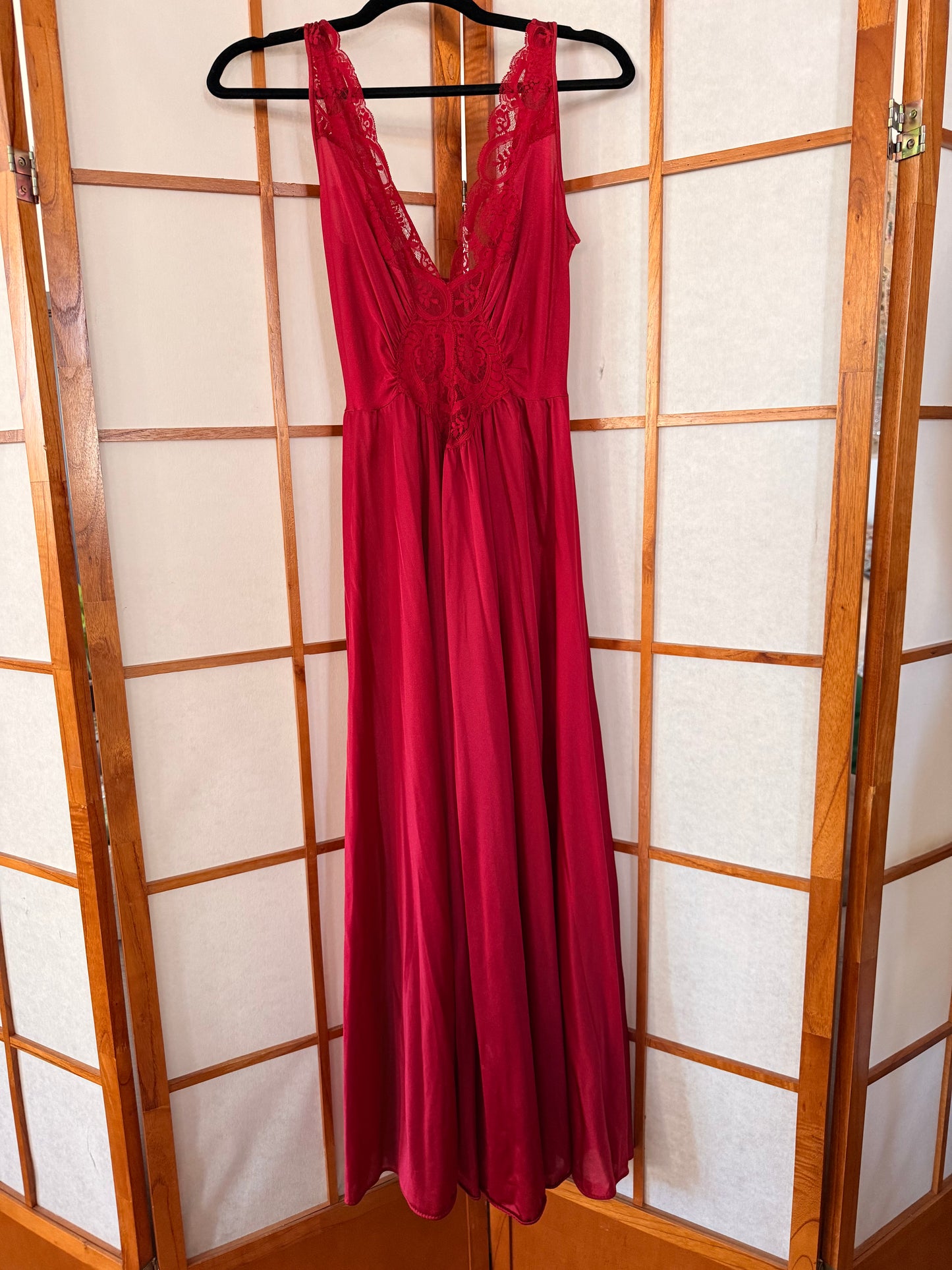 Red Slip Dress
