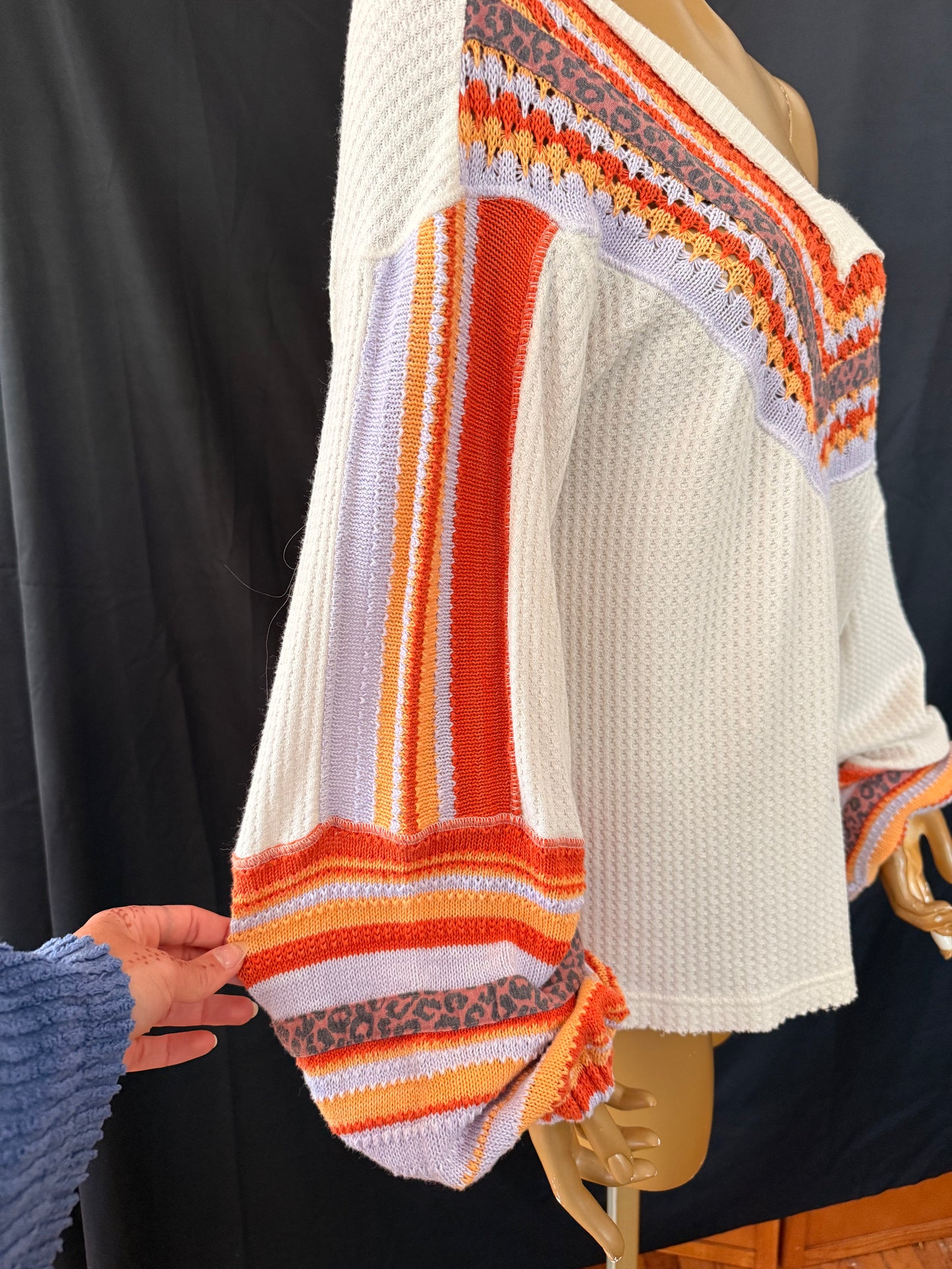 Free People Long Sleeve Comfy Top