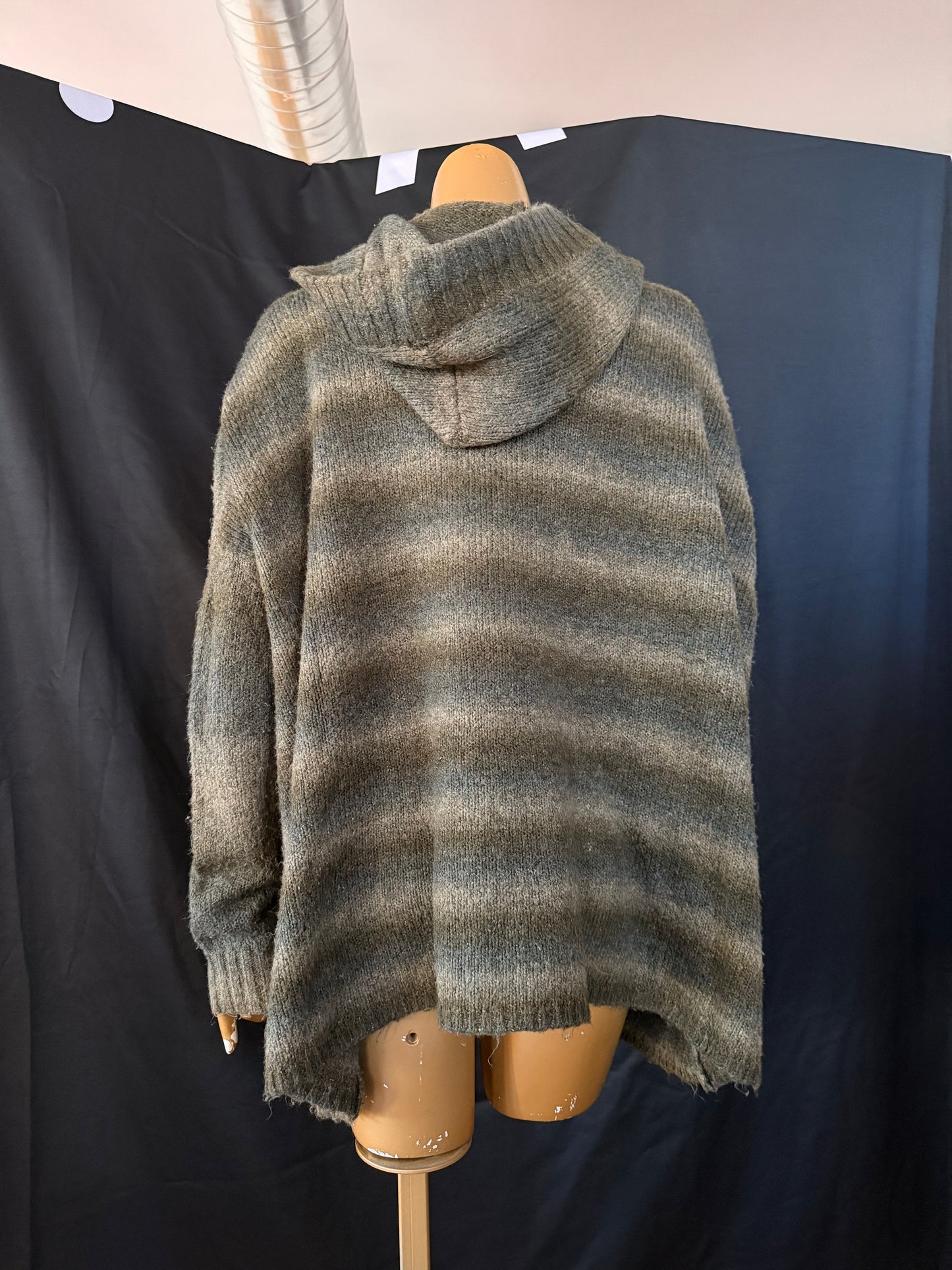 Green Hooded Sweater