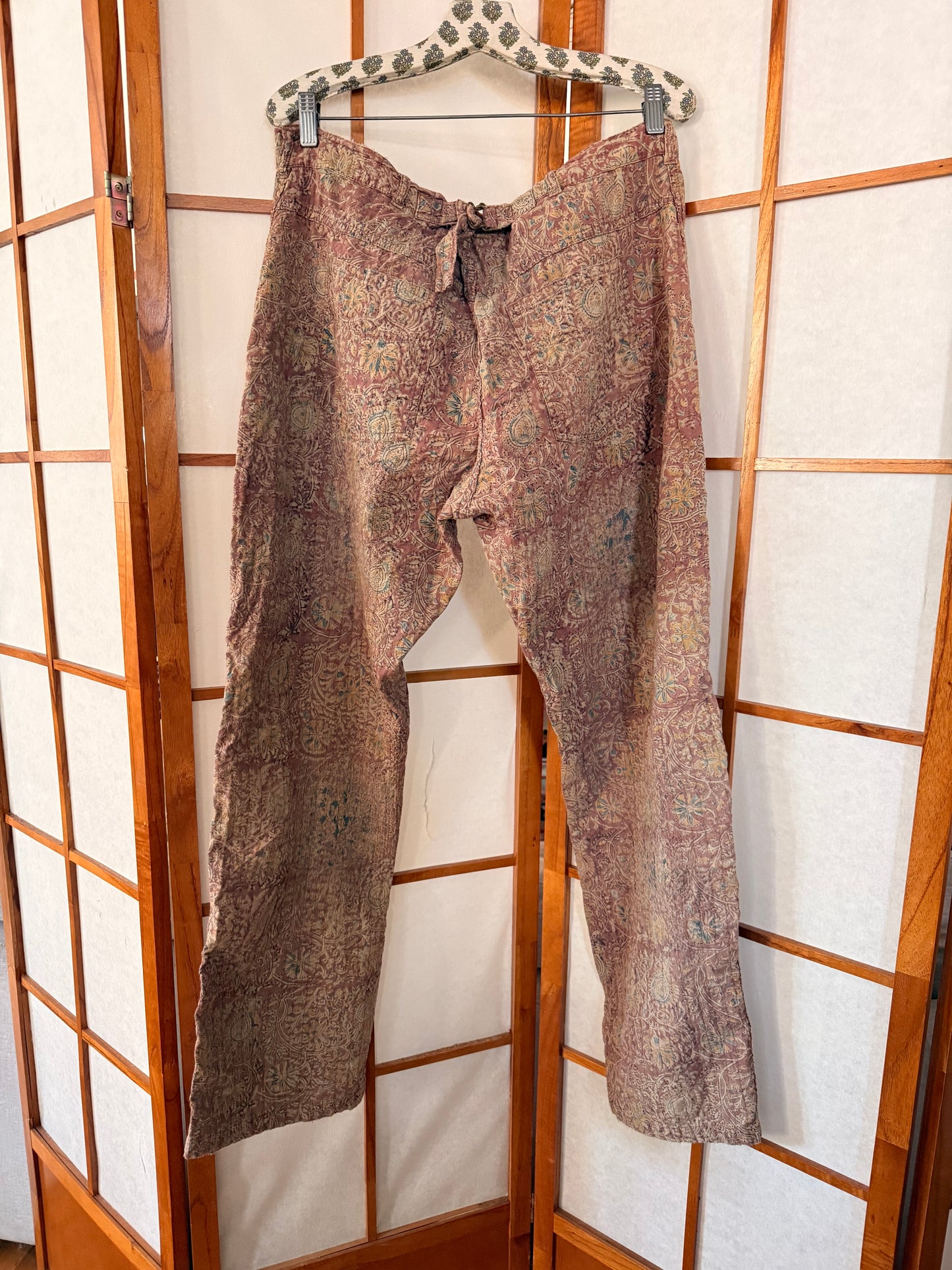 Magnolia Pearl Block Print Trouser Pants