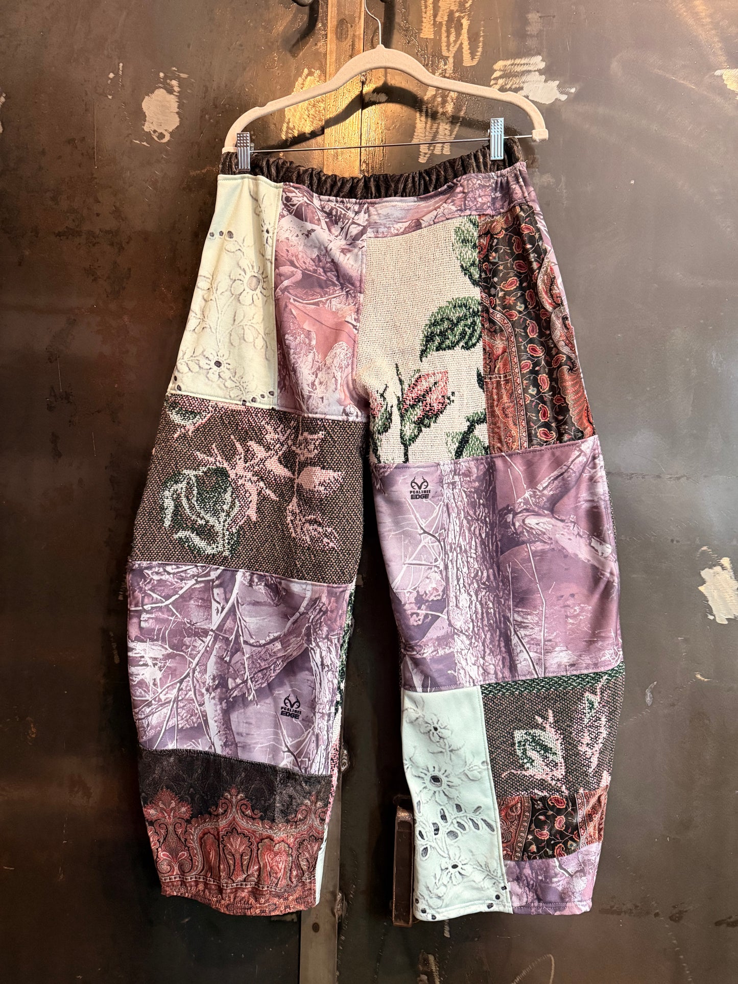Reclaimed Every Rose Has its Thorn Barrel Pants