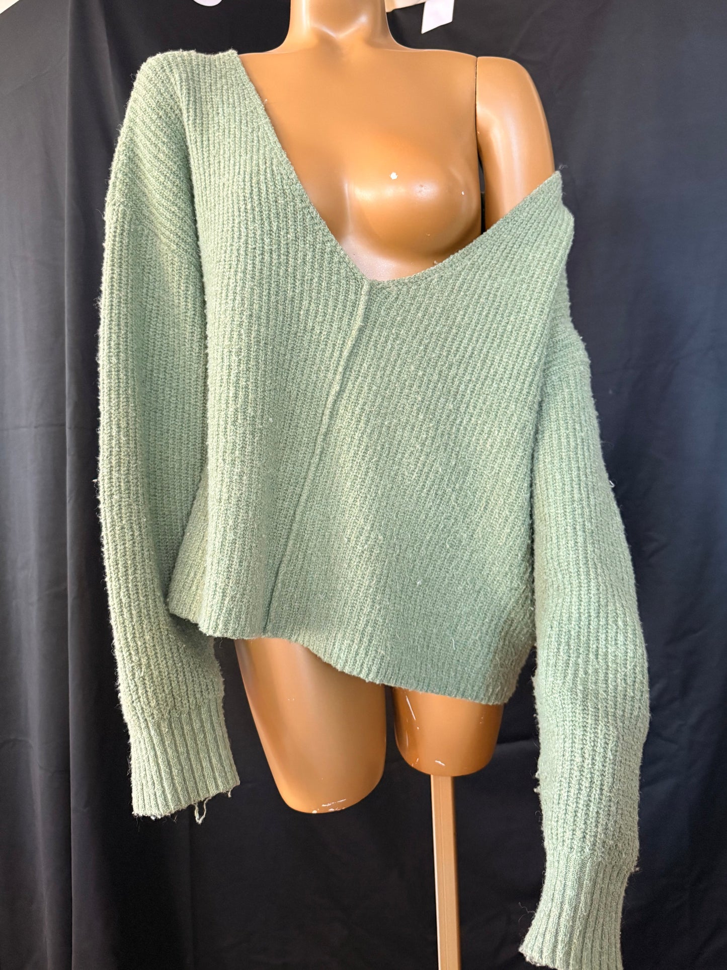 Green Soft Sweater