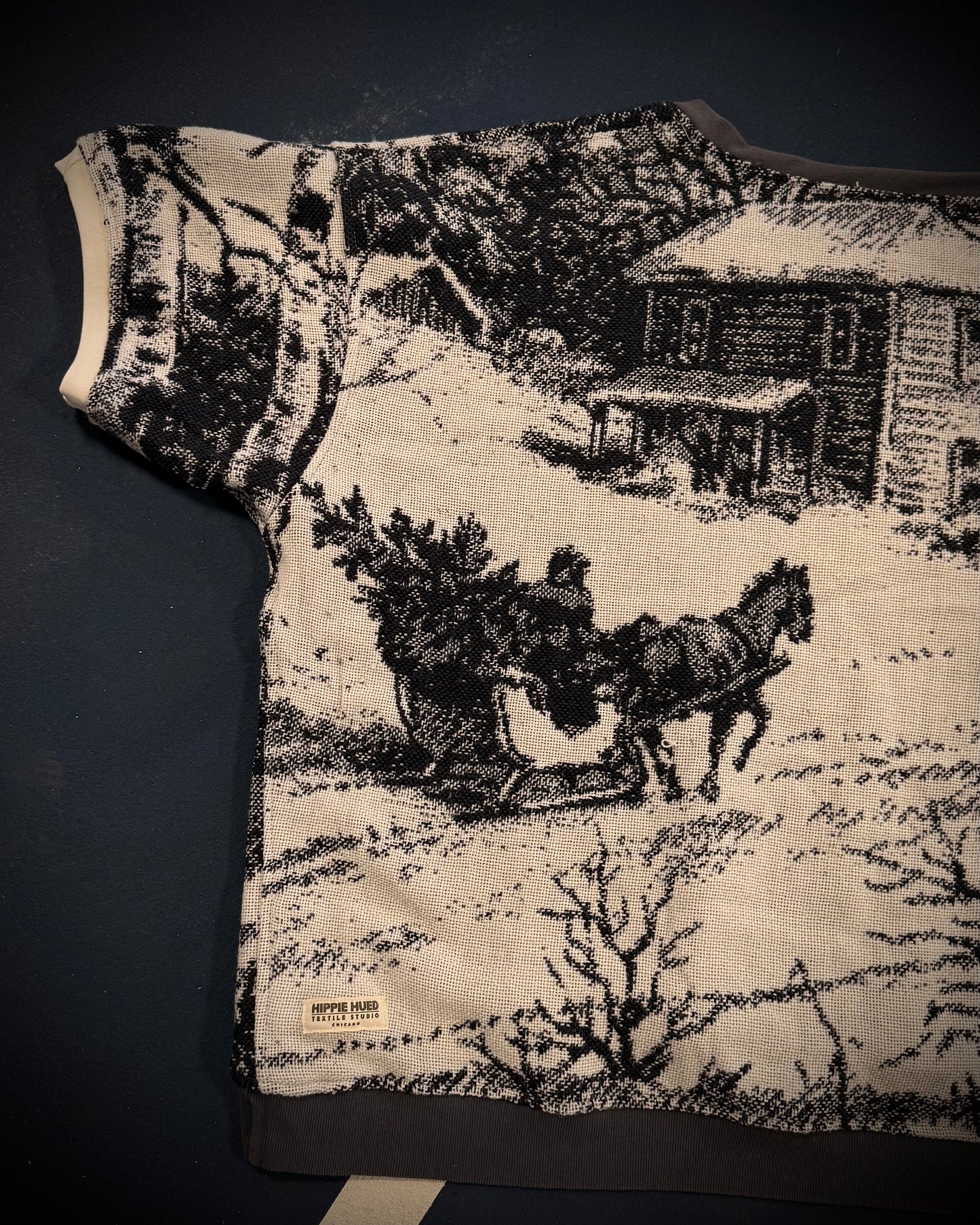 Reclaimed View Between Villages Tunic