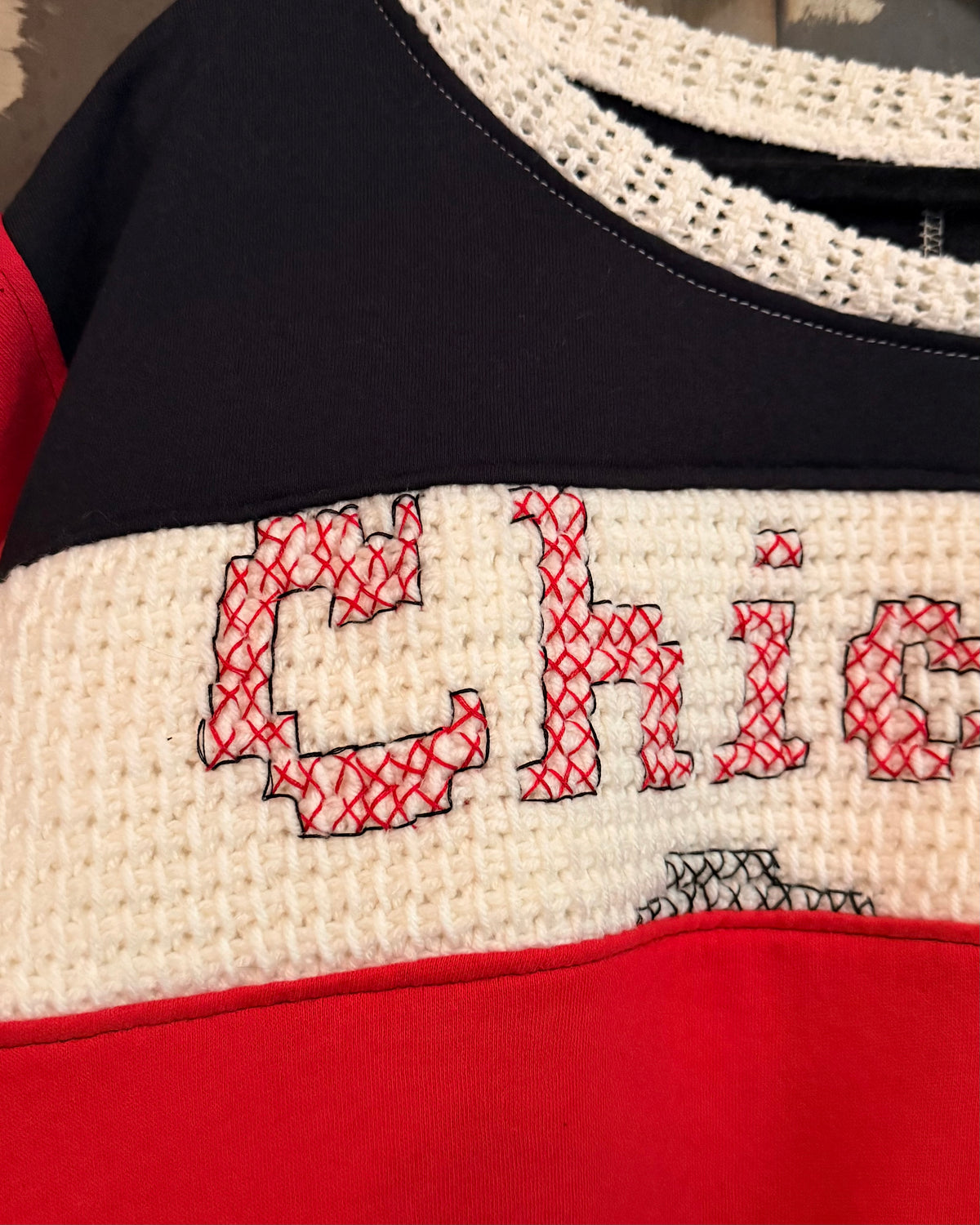 Reclaimed Chicago Blackhawks Sweat-T