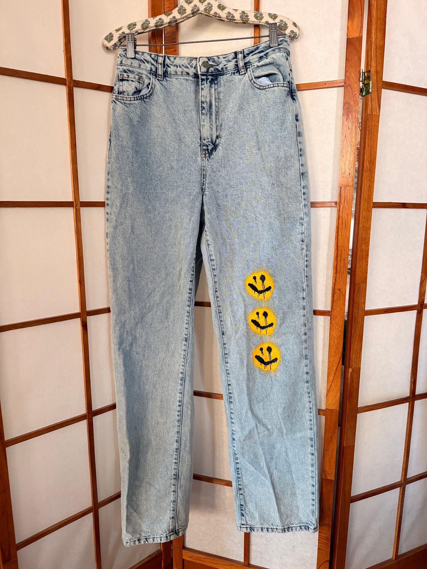 Smiley Face Jeans