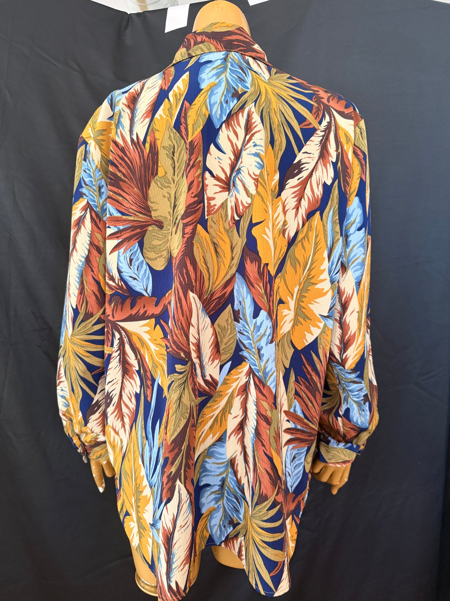 Leaf Beachy Button Down
