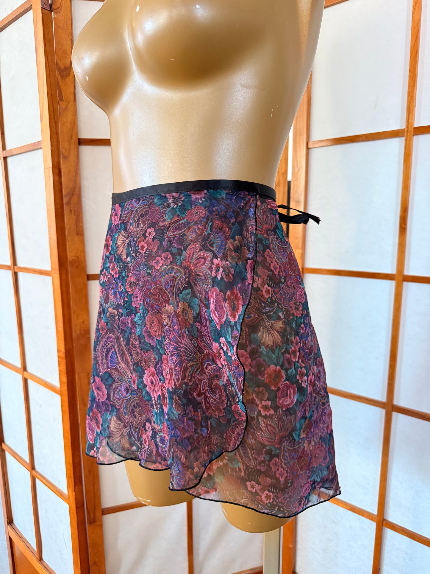 Wrap Sheer Skirt