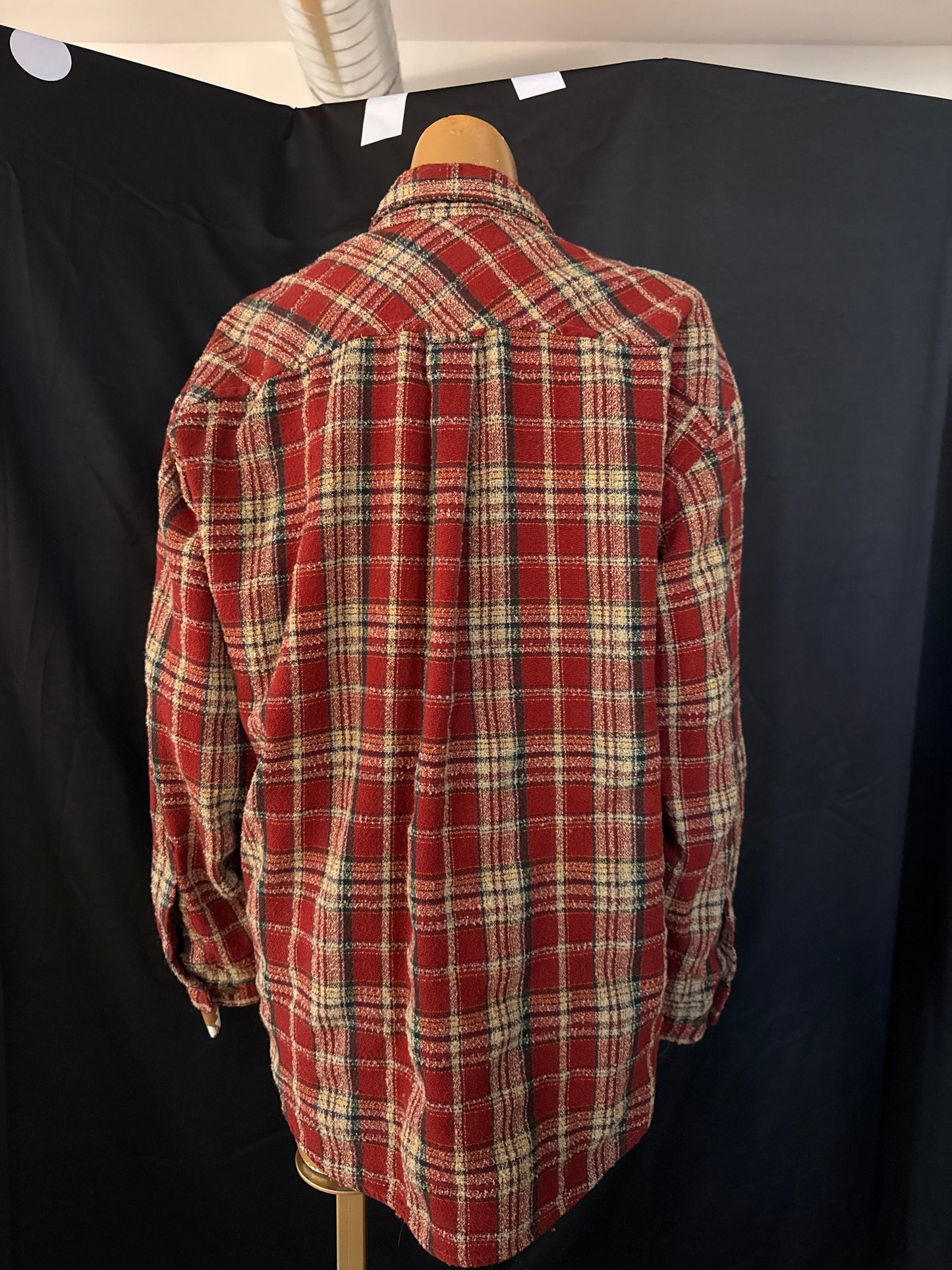 Red Plaid Button Down