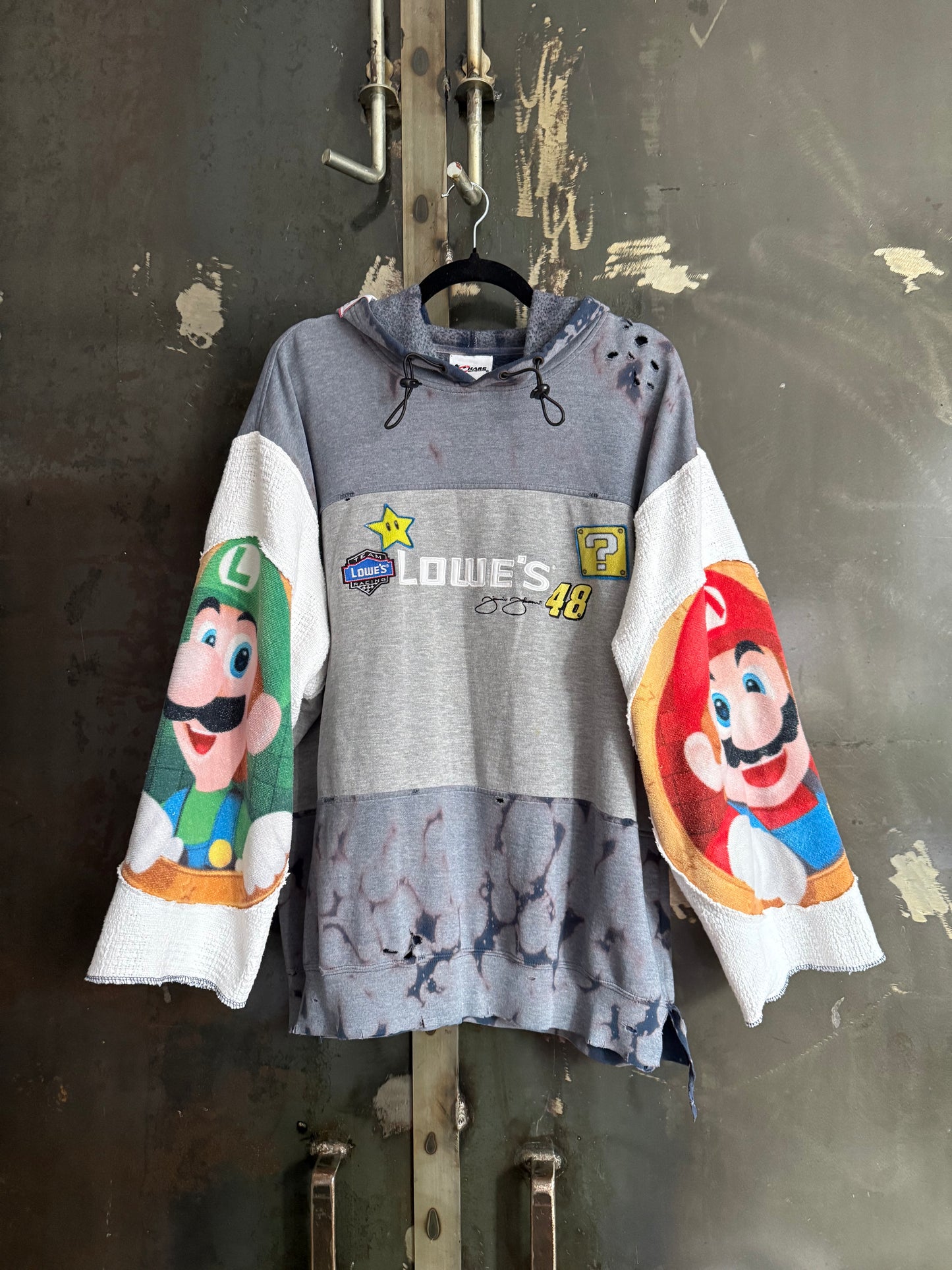 Reclaimed Lets go to Rainbow Road Hoodie