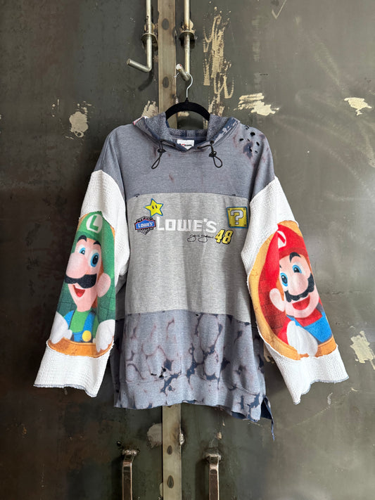 Reclaimed Lets go to Rainbow Road Hoodie