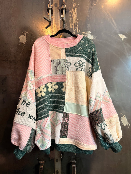 Reclaimed Painted You Pretty Crewneck