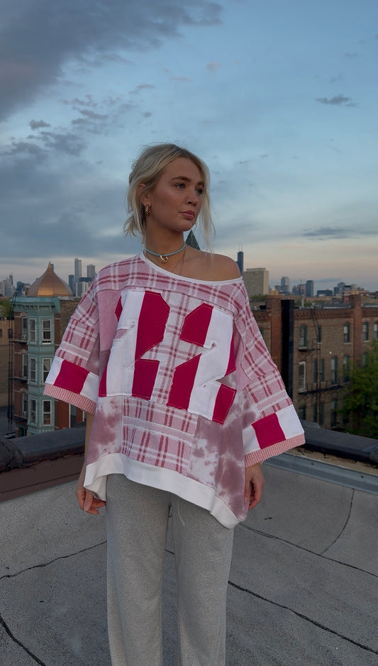 Reclaimed Pink Team Tunic