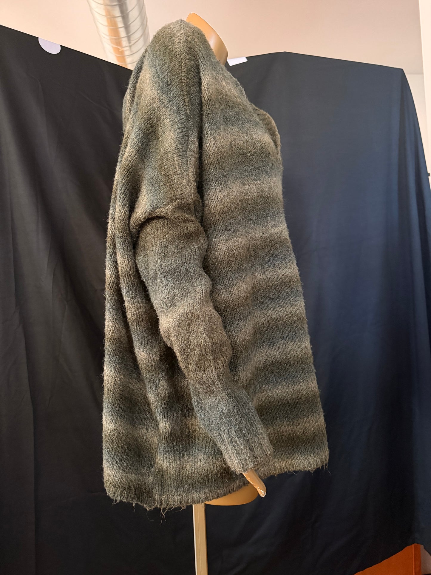 Green Hooded Sweater