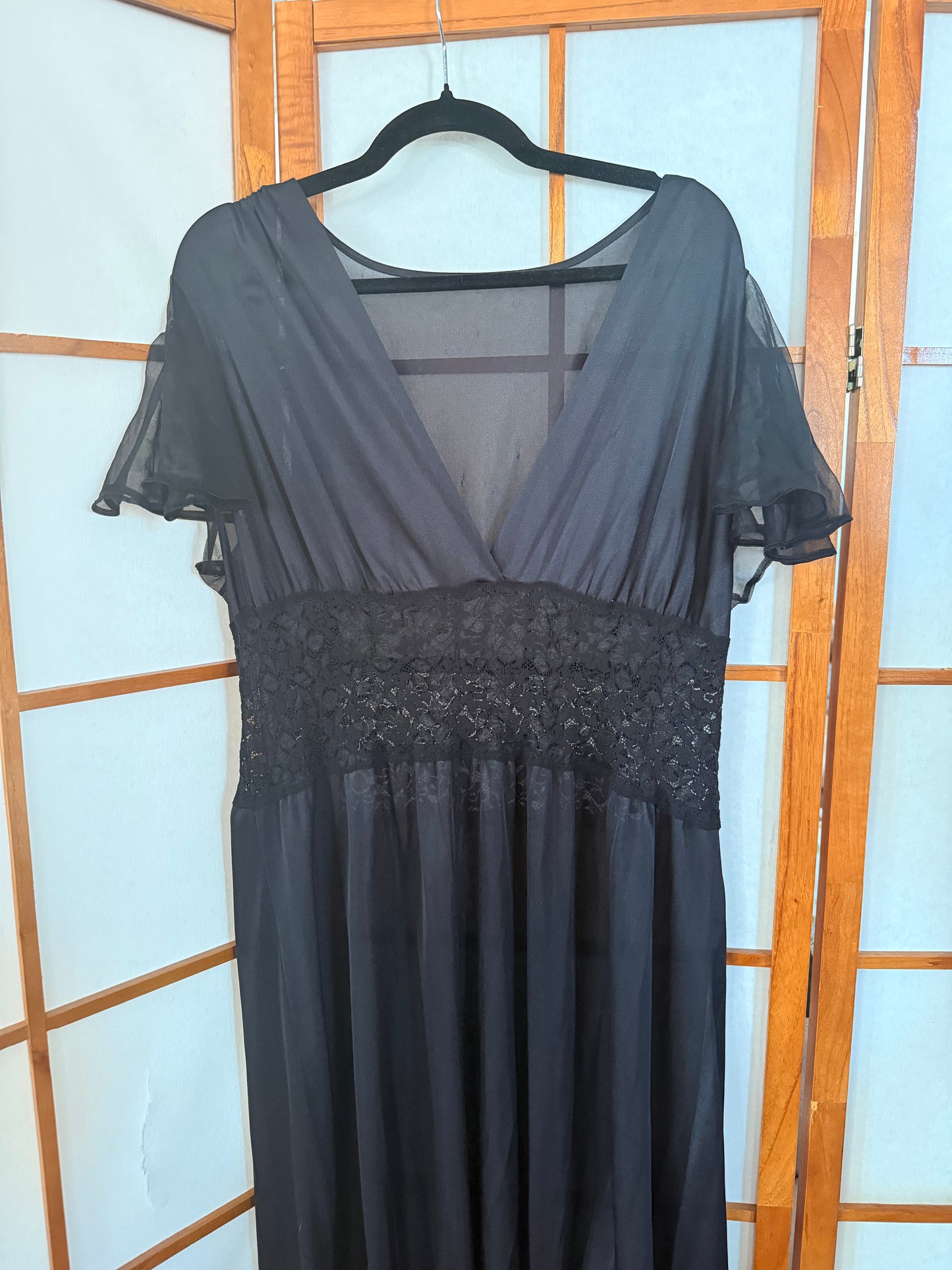Black Slip Dress