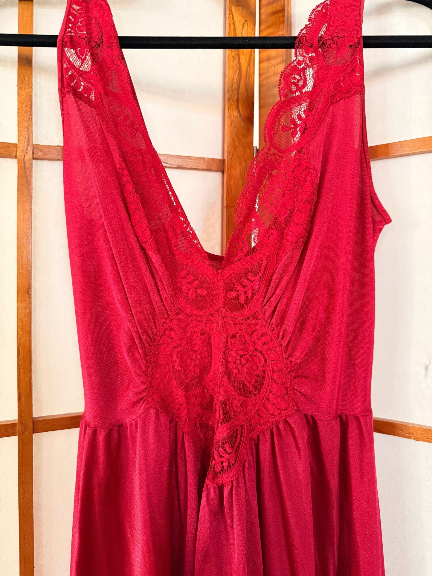 Red Slip Dress