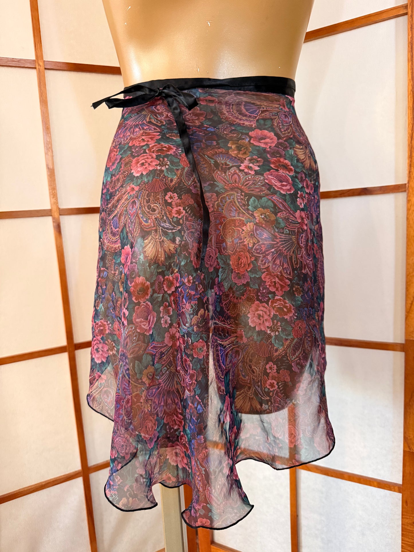 Wrap Sheer Skirt