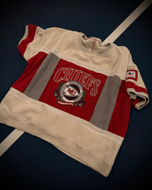 Reclaimed Kansas City Chiefs Tunic