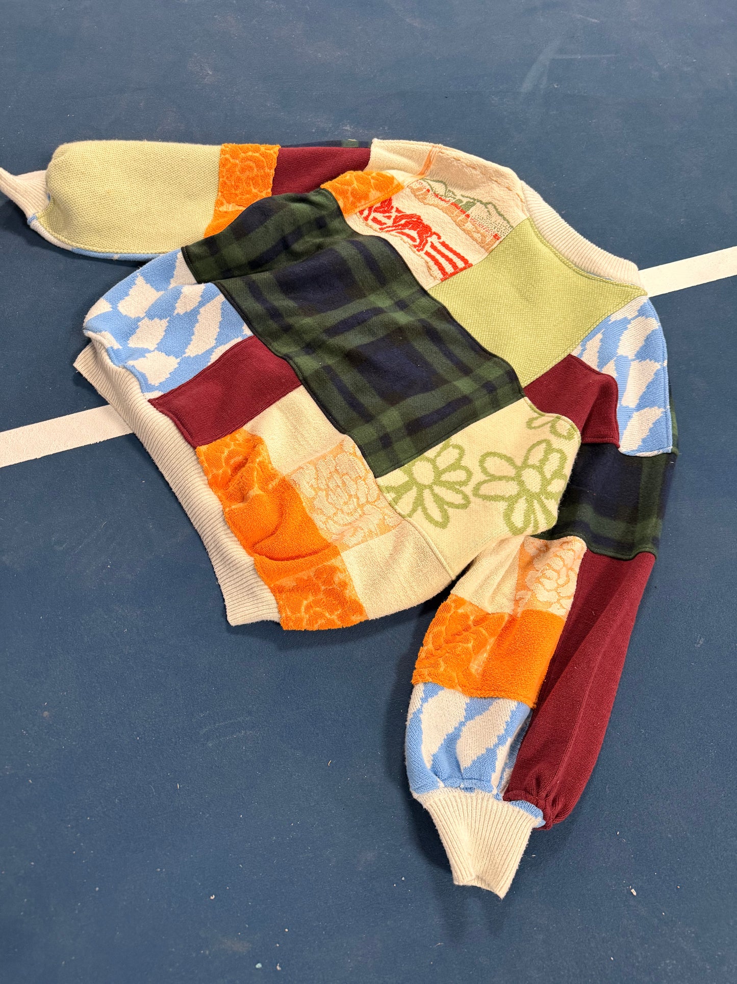 Reclaimed Block Party Crewneck