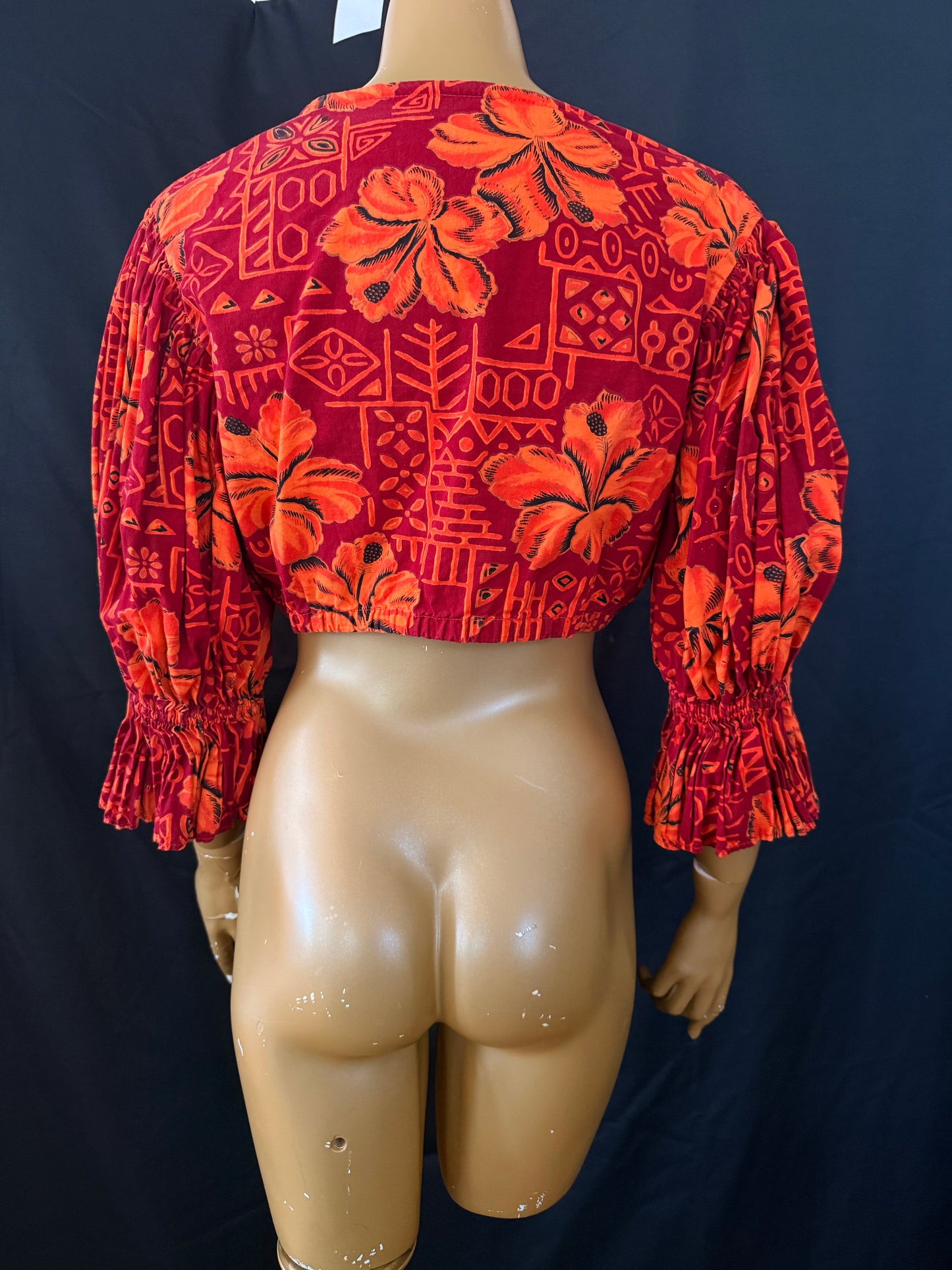 Cropped Hawaiian Shirt