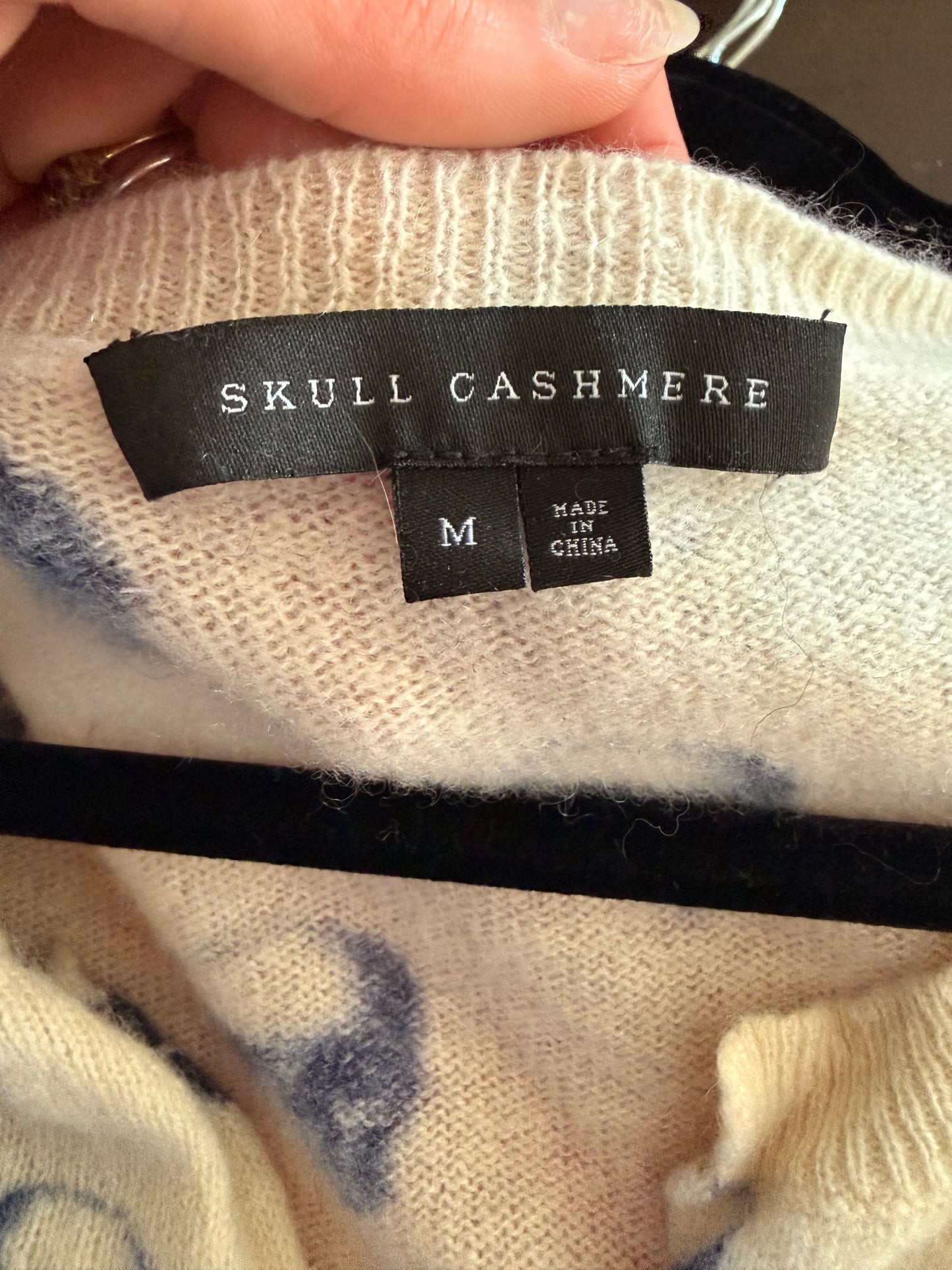 Skull Cashmere Top