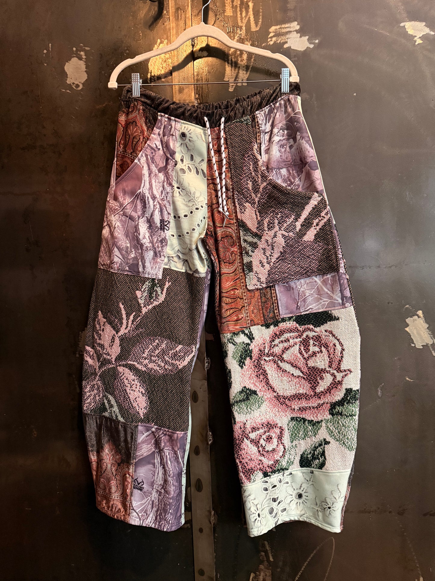 Reclaimed Every Rose Has its Thorn Barrel Pants
