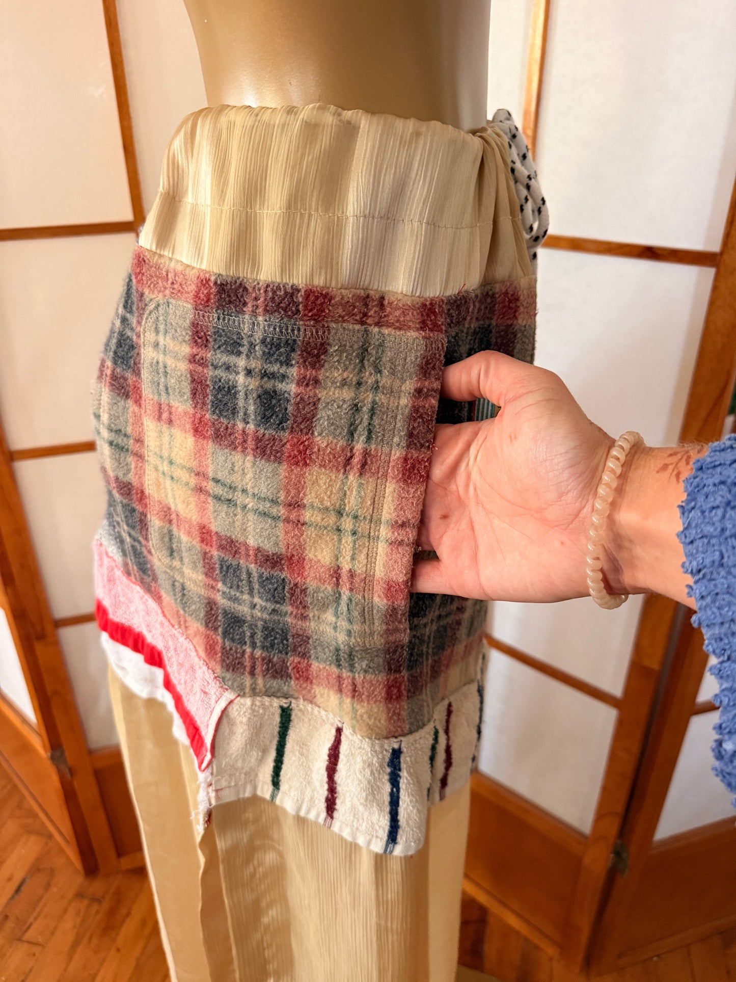 Reclaimed Hi Low Skirt