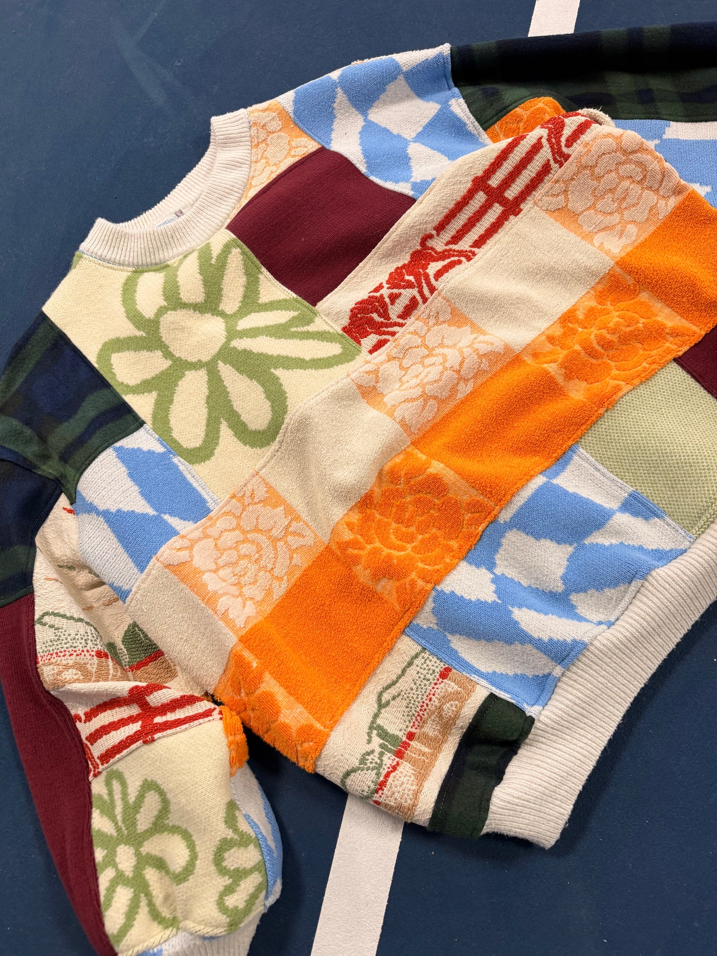 Reclaimed Block Party Crewneck