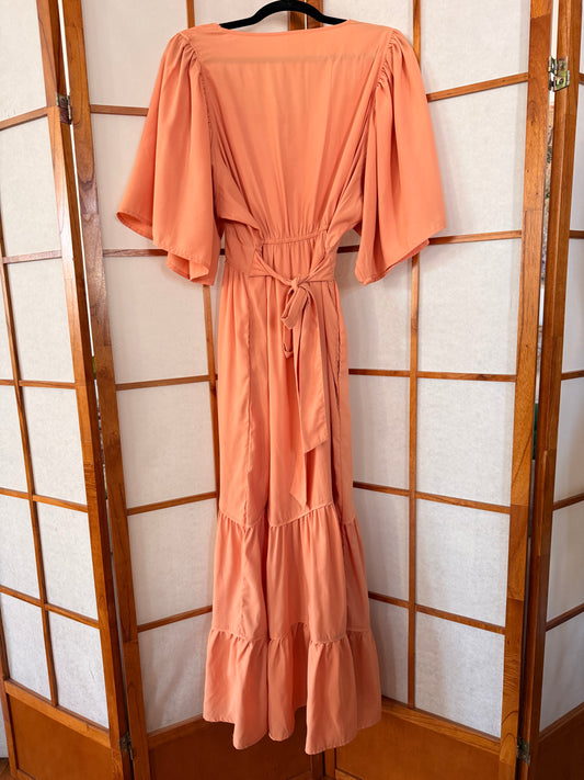 Orange Maxi Dress