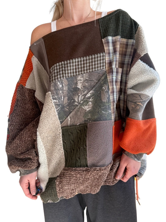 Reclaimed Camo Sweatshirt