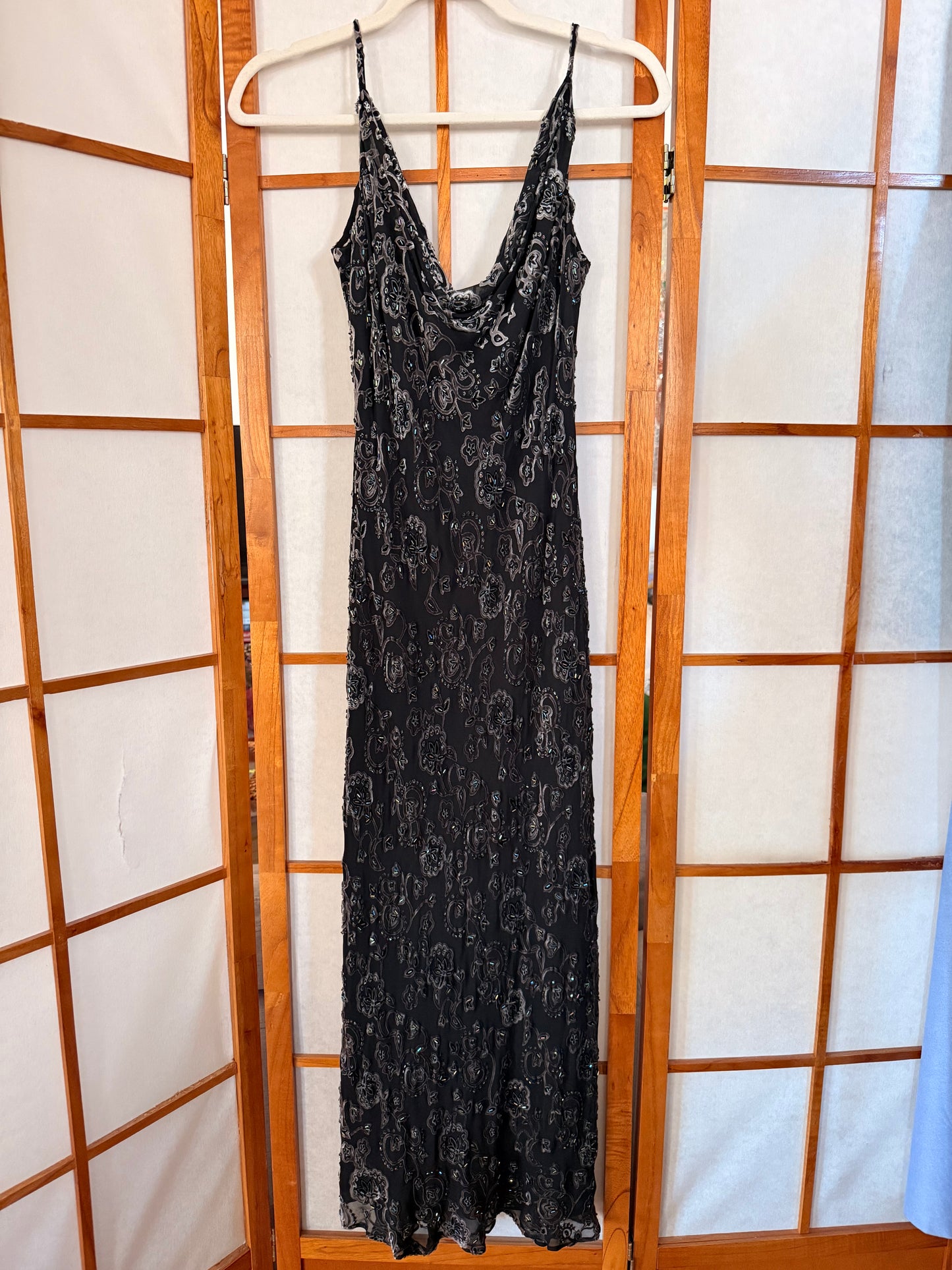 Black Beaded Dress