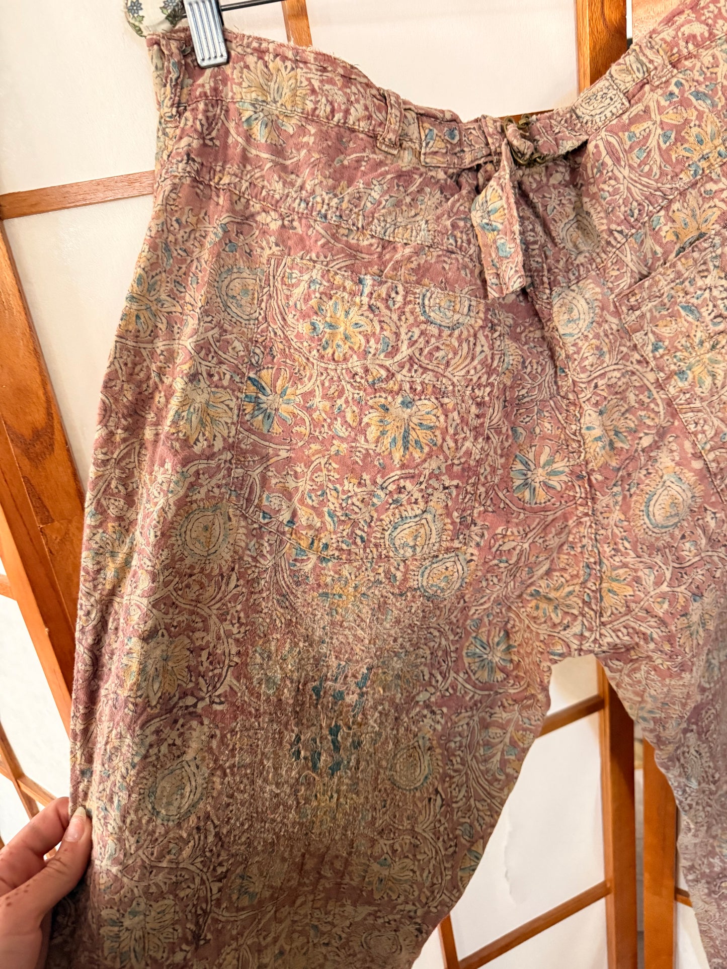 Magnolia Pearl Block Print Trouser Pants