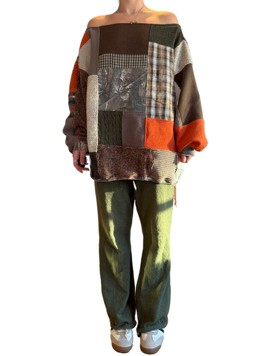Reclaimed Camo Sweatshirt