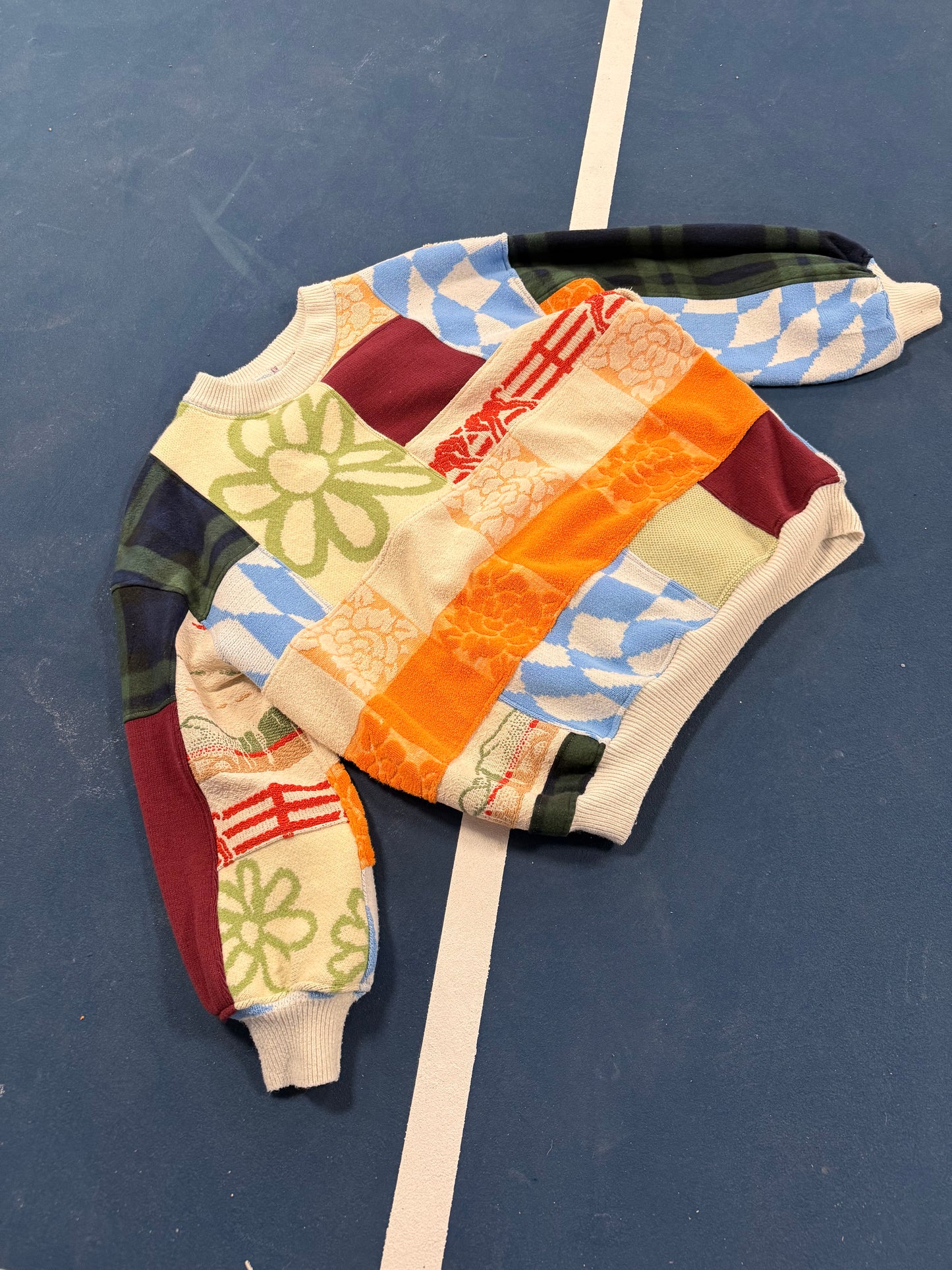 Reclaimed Block Party Crewneck