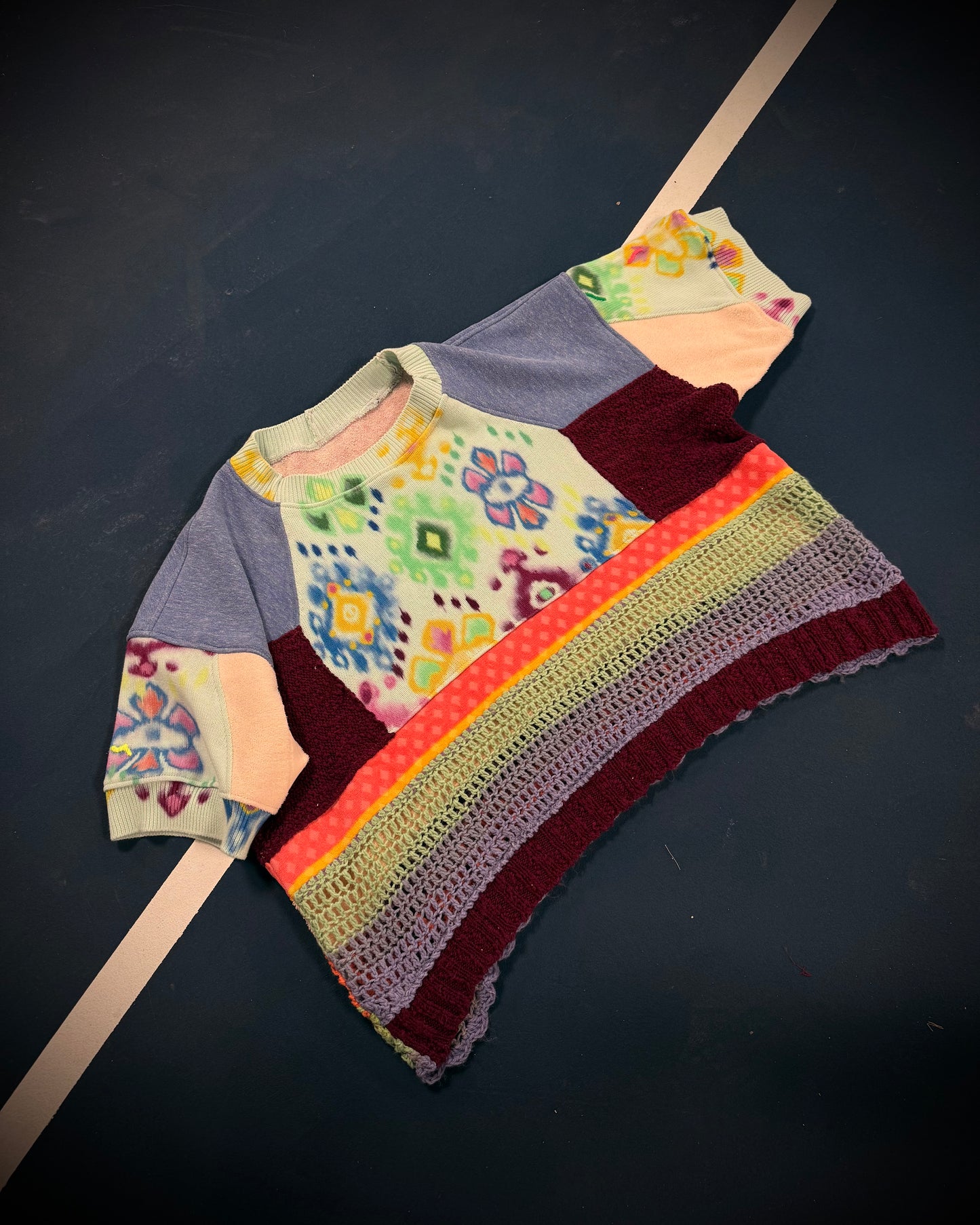 Reclaimed Sunset of My Youth Tunic
