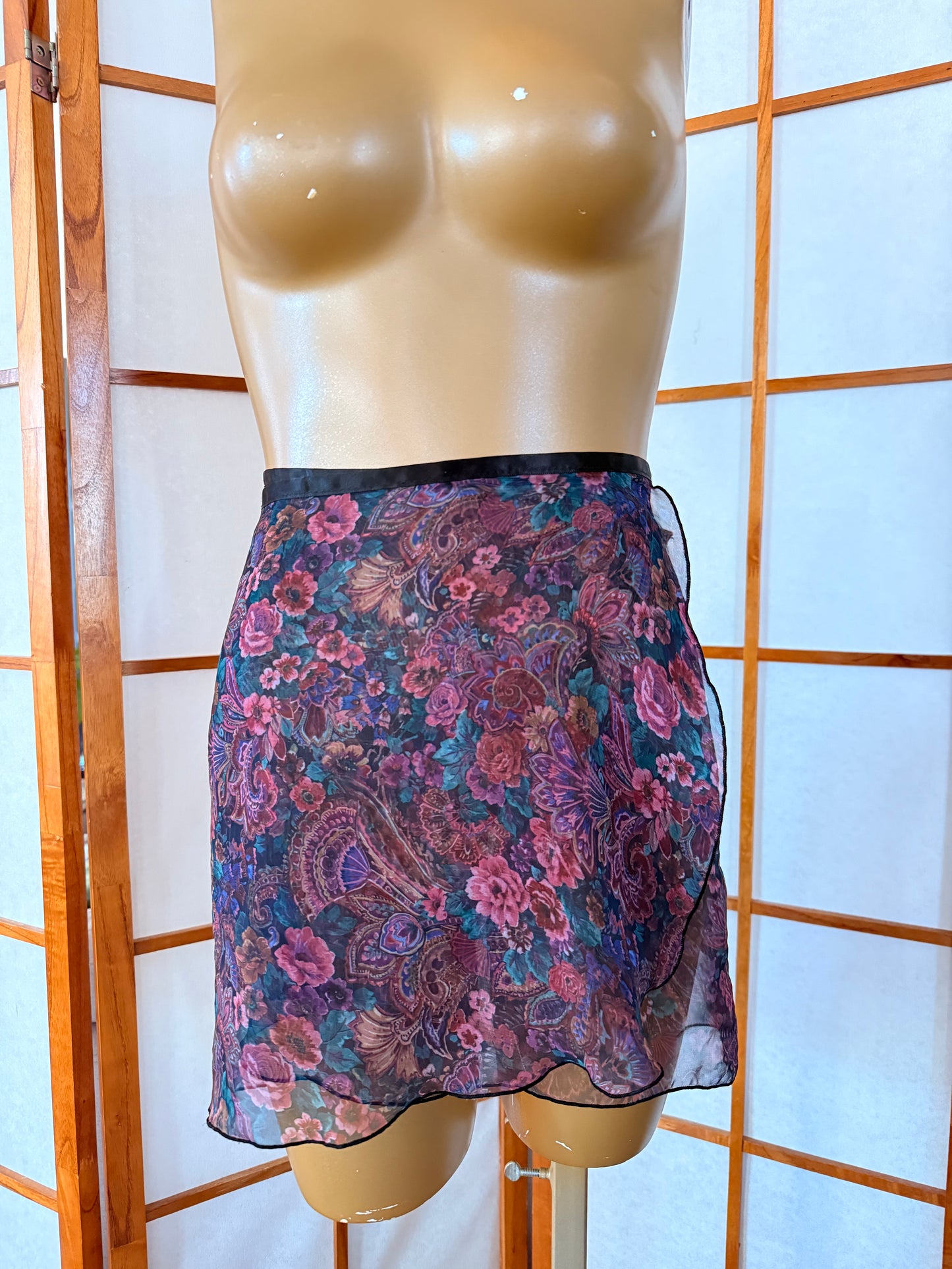 Wrap Sheer Skirt