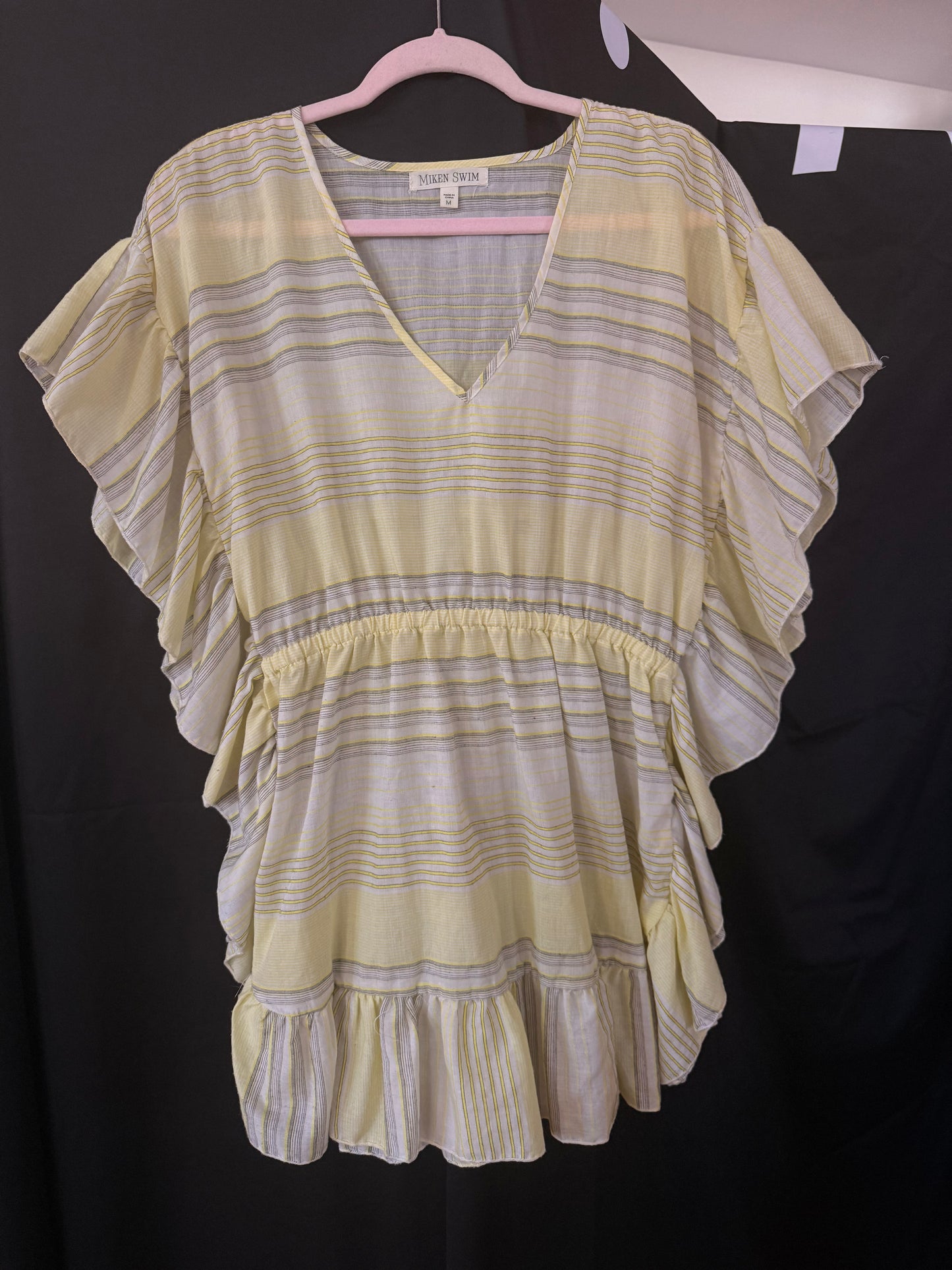 Yellow Ruffle Dress
