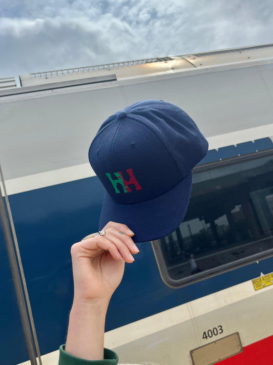 HH Logo Snapback Hat - Hippie Hued
