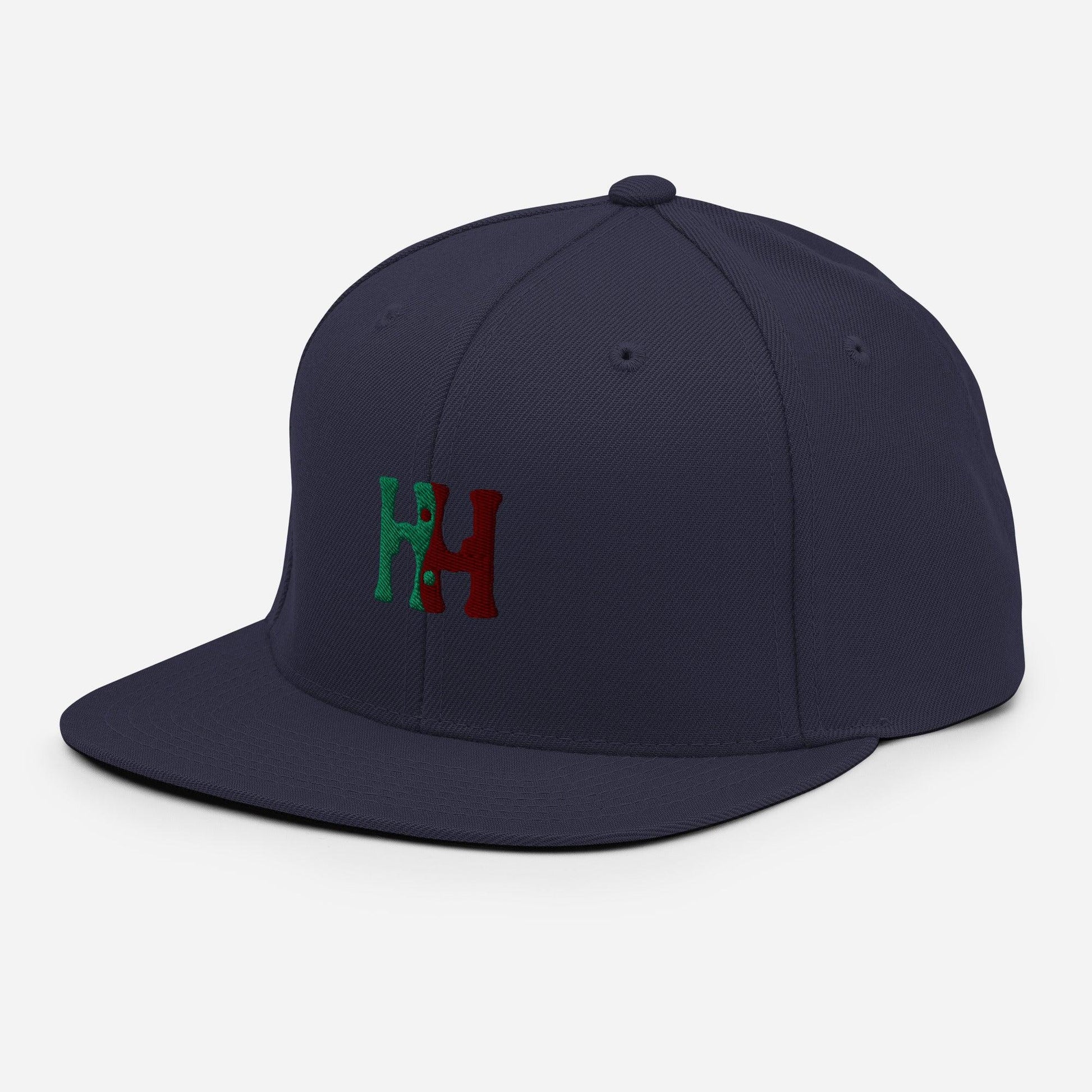 HH Logo Snapback Hat - Hippie Hued
