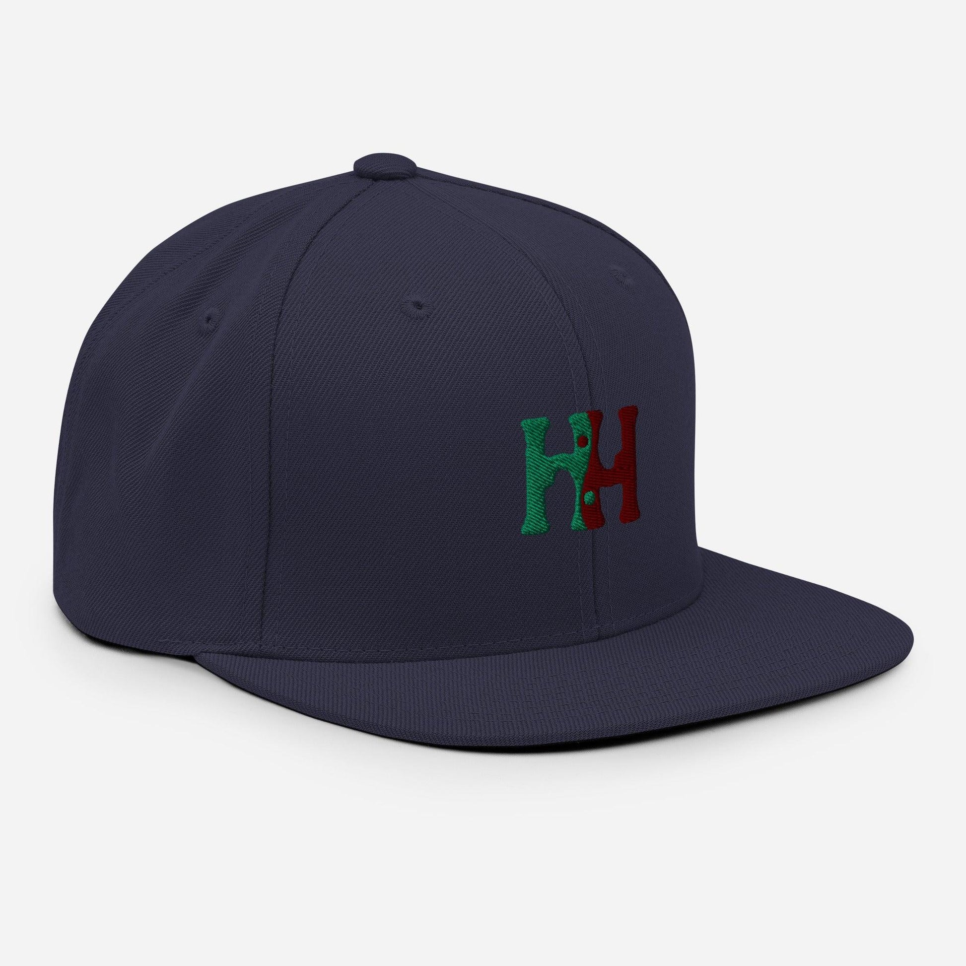 HH Logo Snapback Hat - Hippie Hued