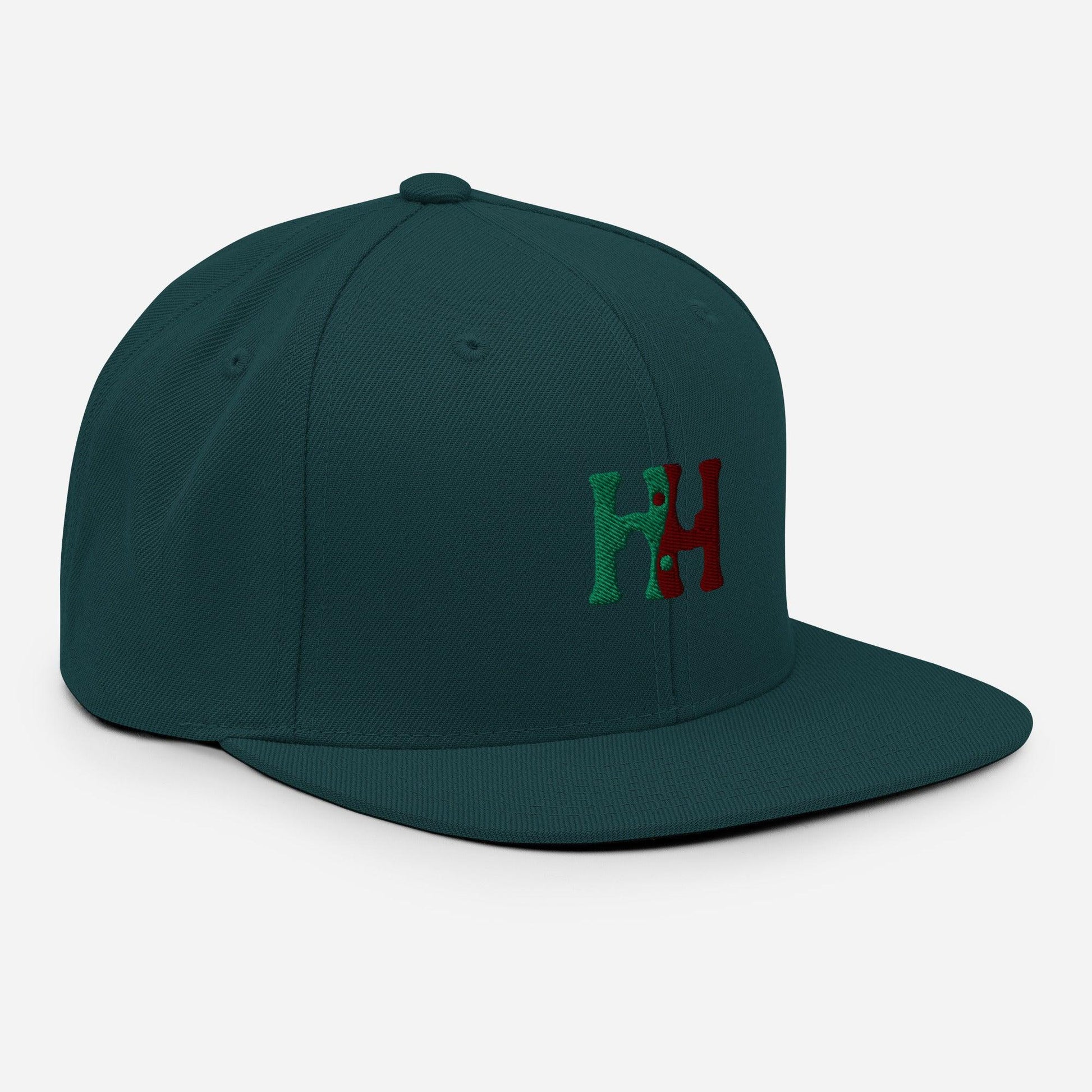HH Logo Snapback Hat - Hippie Hued
