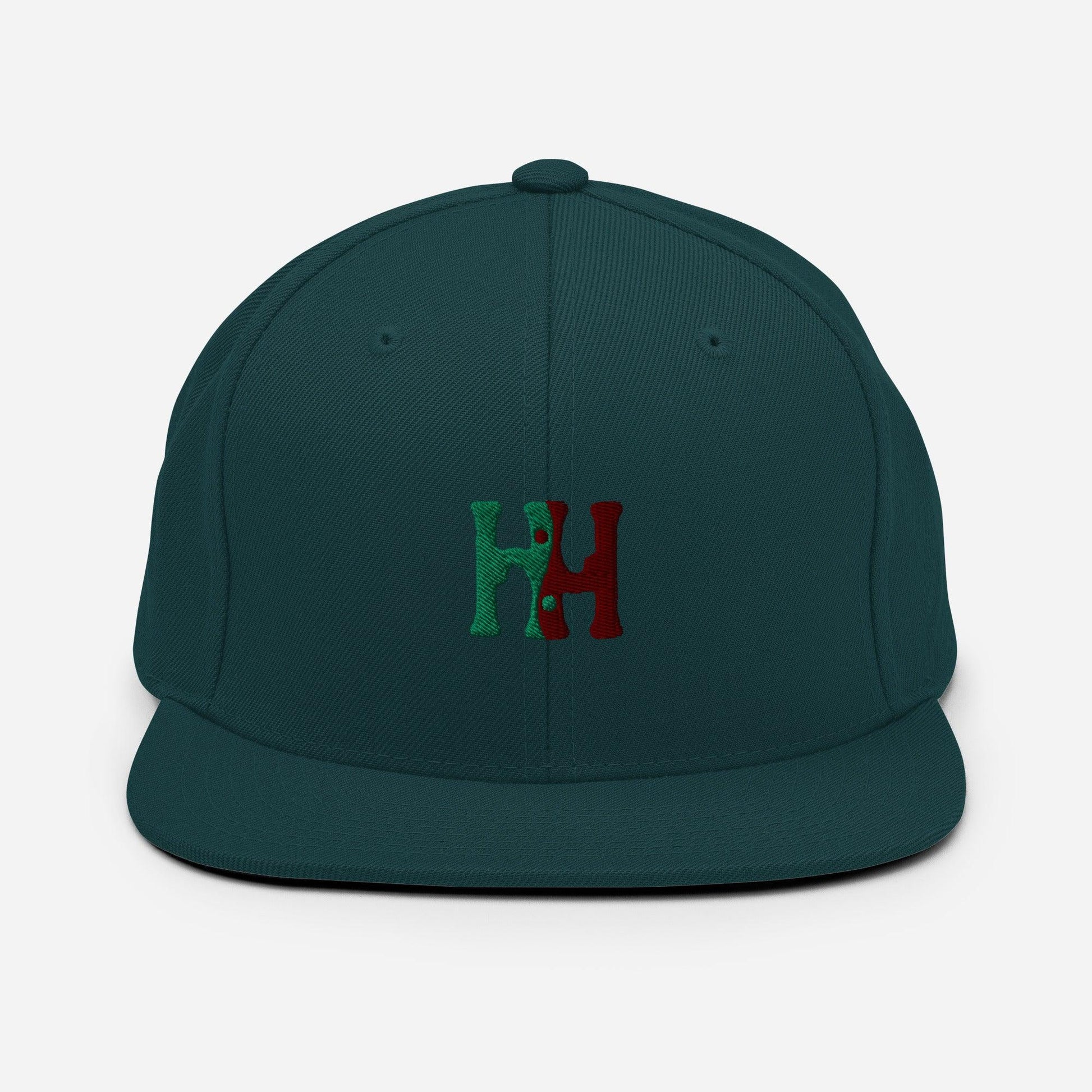 HH Logo Snapback Hat - Hippie Hued