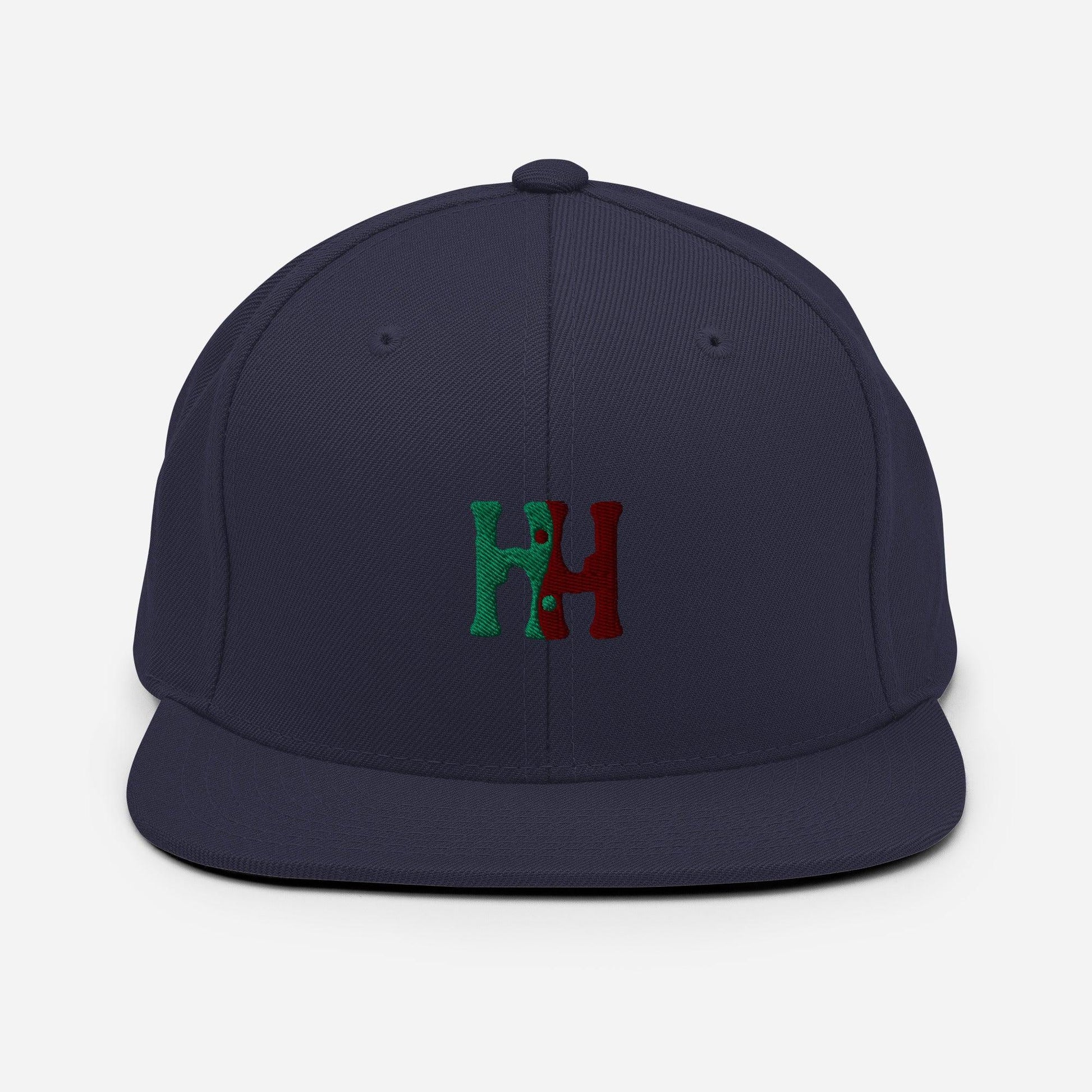 HH Logo Snapback Hat - Hippie Hued
