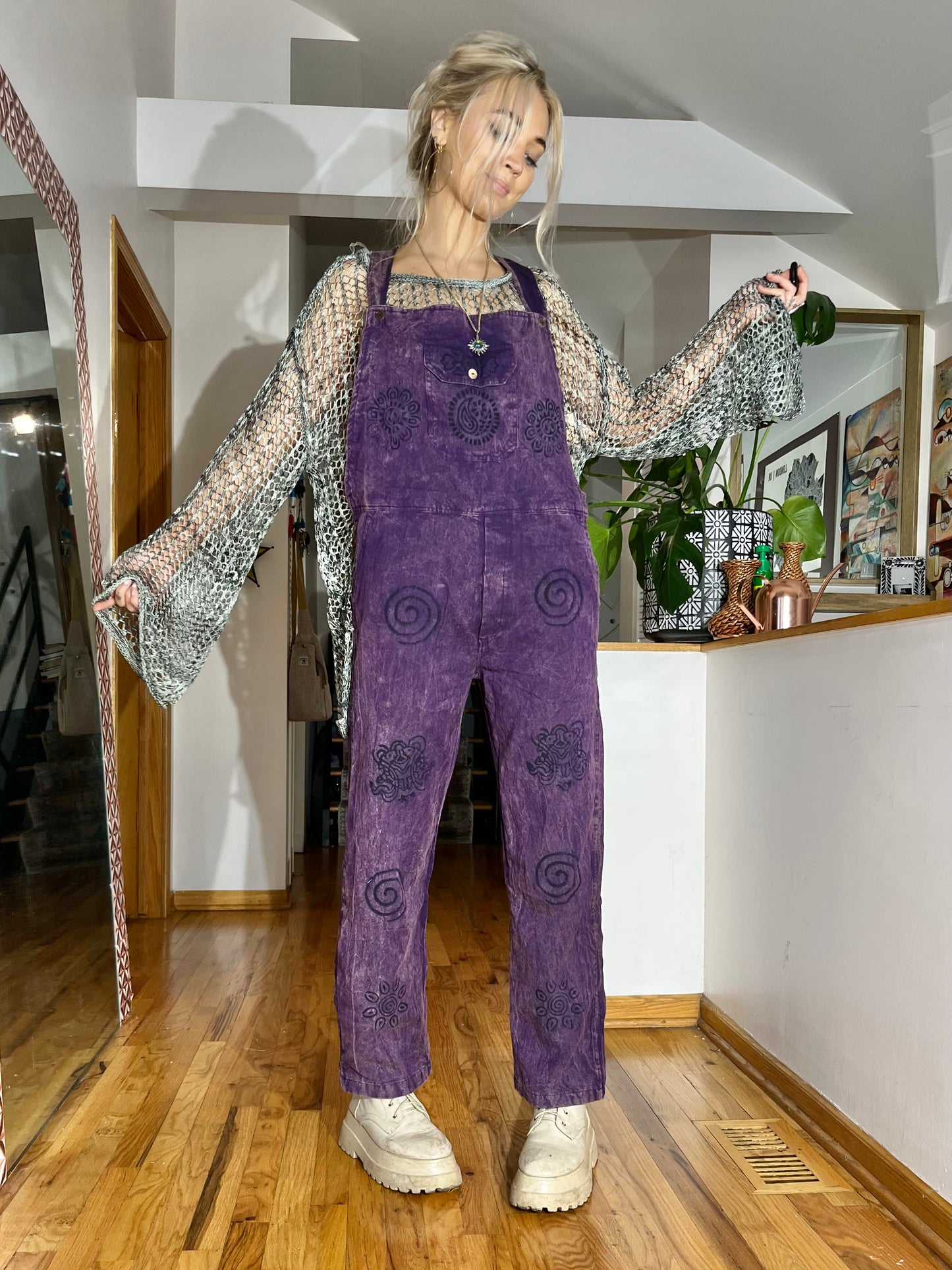 Ratata Hand Block Print Overall