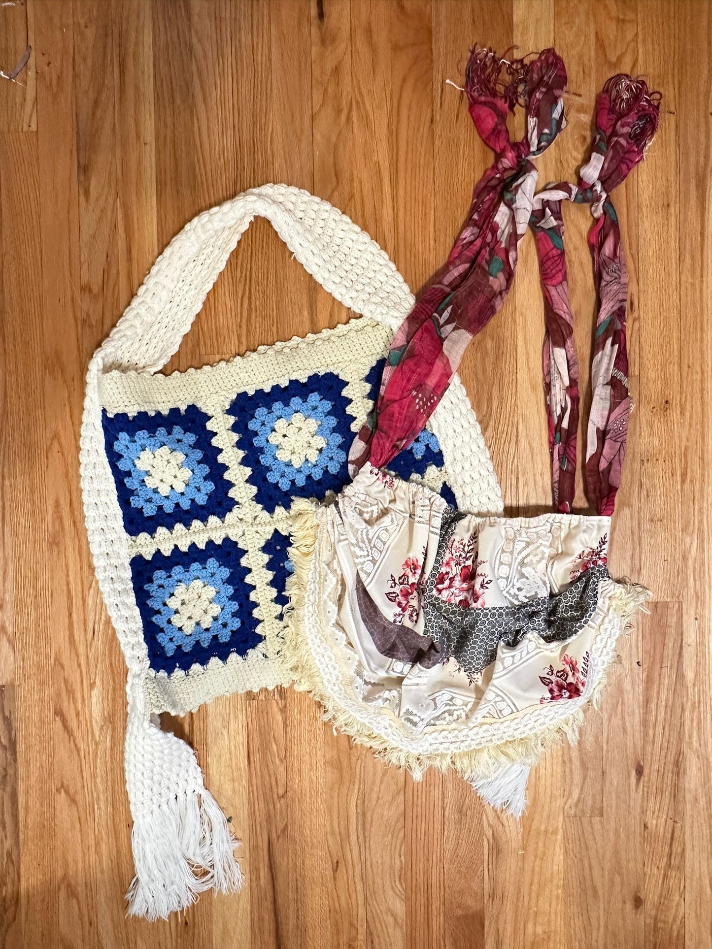 Reclaimed Come Together Circle Bag