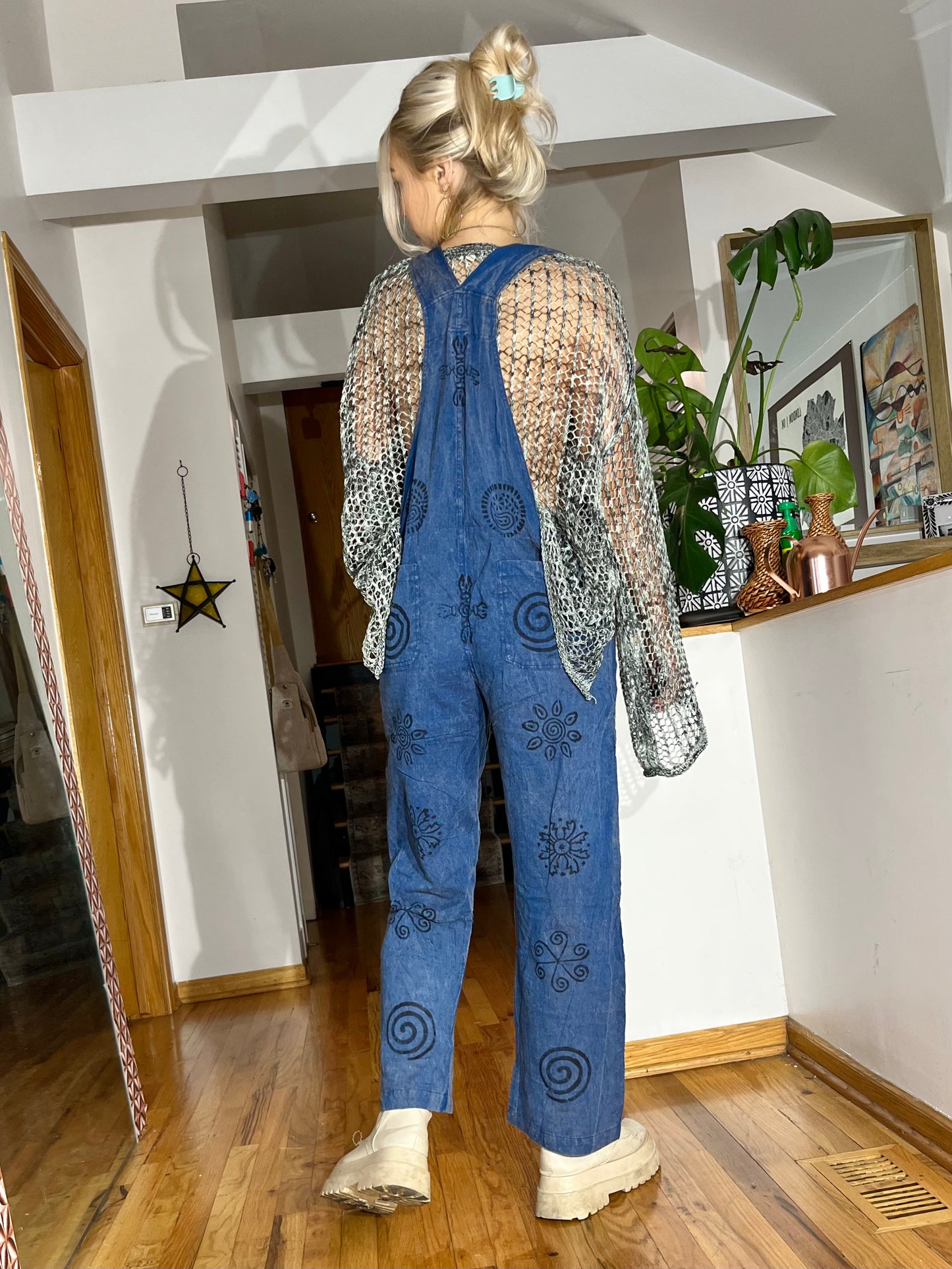Ratata Hand Block Print Overall