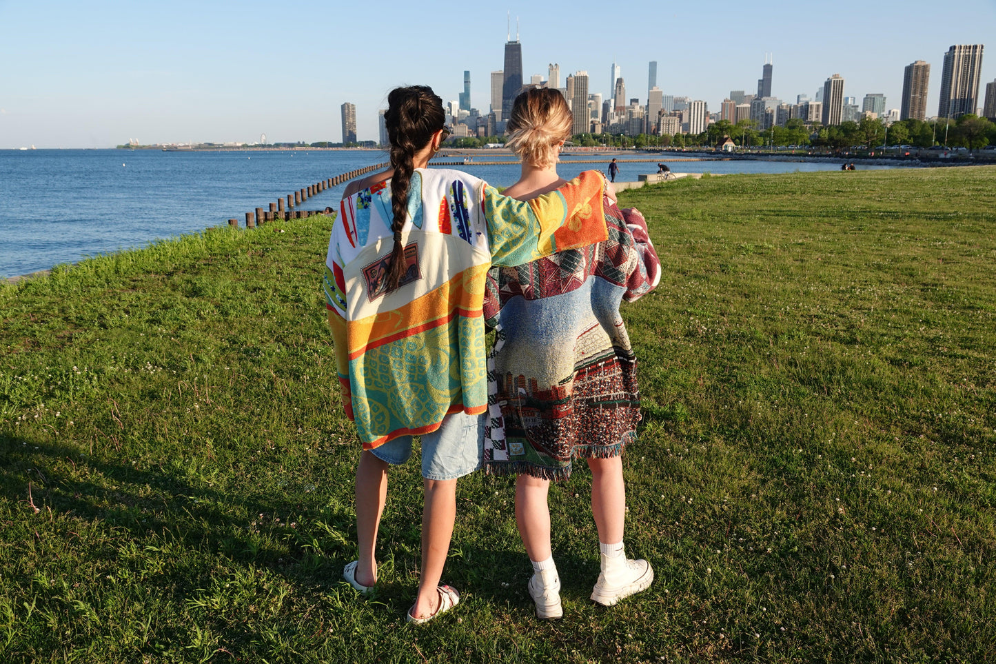 Reclaimed Hang Loose Hangout Pullover - Hippie Hued