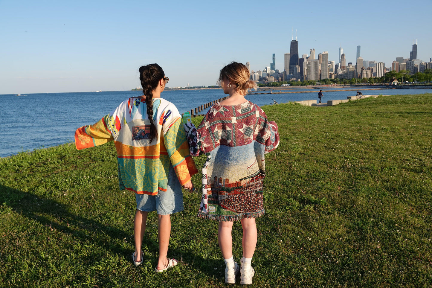 Reclaimed Hang Loose Hangout Pullover - Hippie Hued