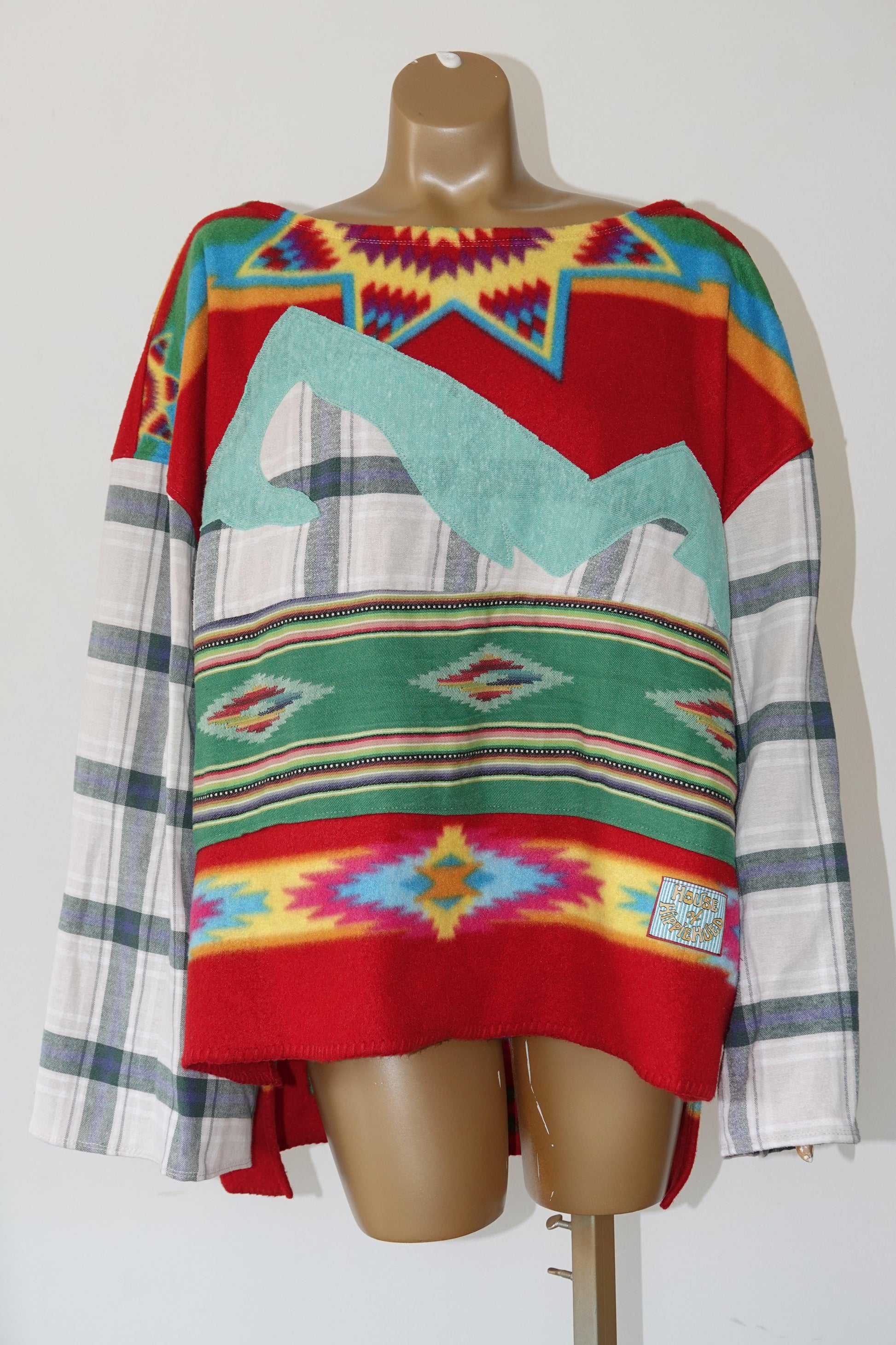 Reclaimed Montana Mountain High Pullover - Hippie Hued