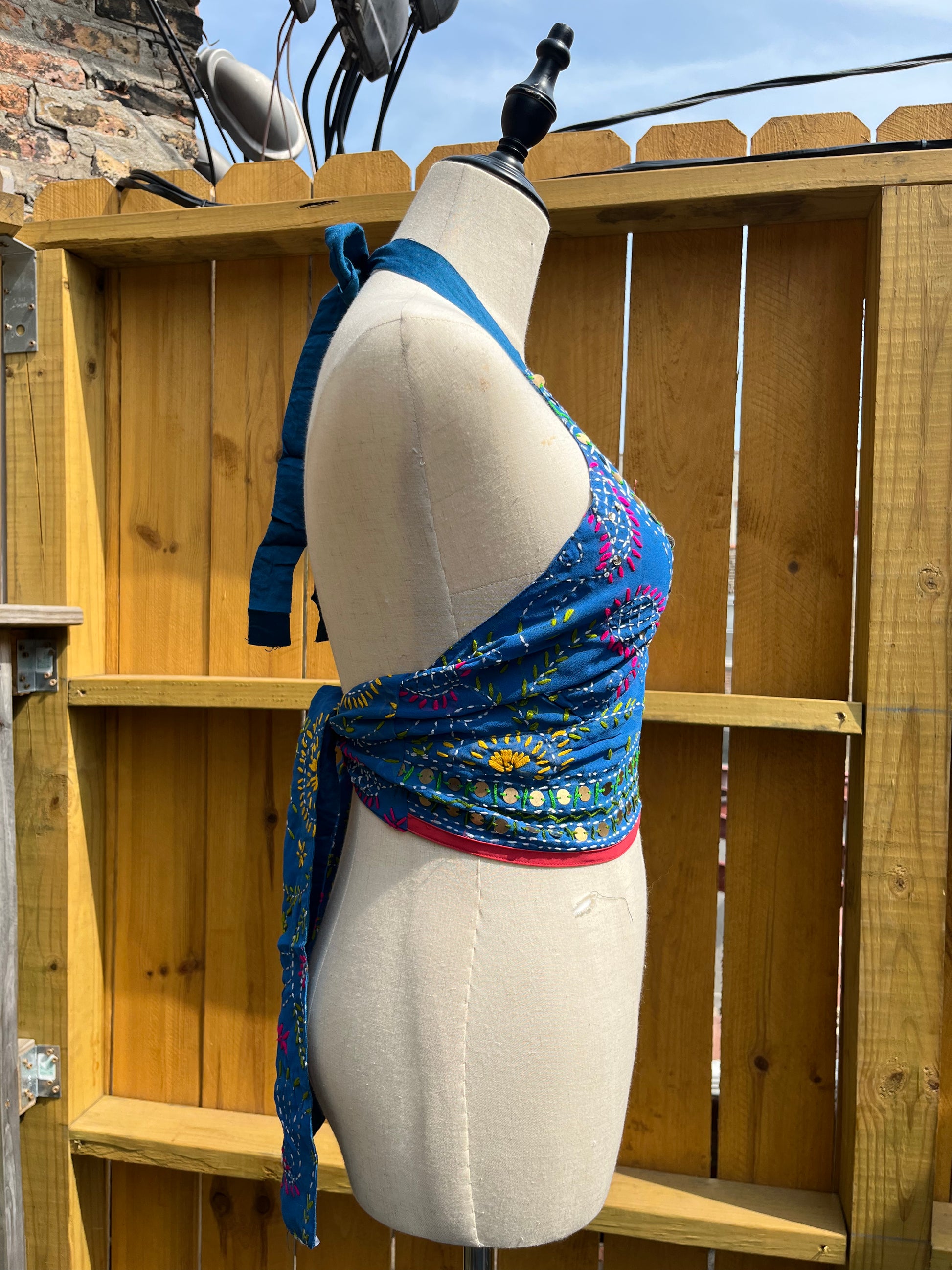 The Girl in the Mirror Halter Top - Hippie Hued