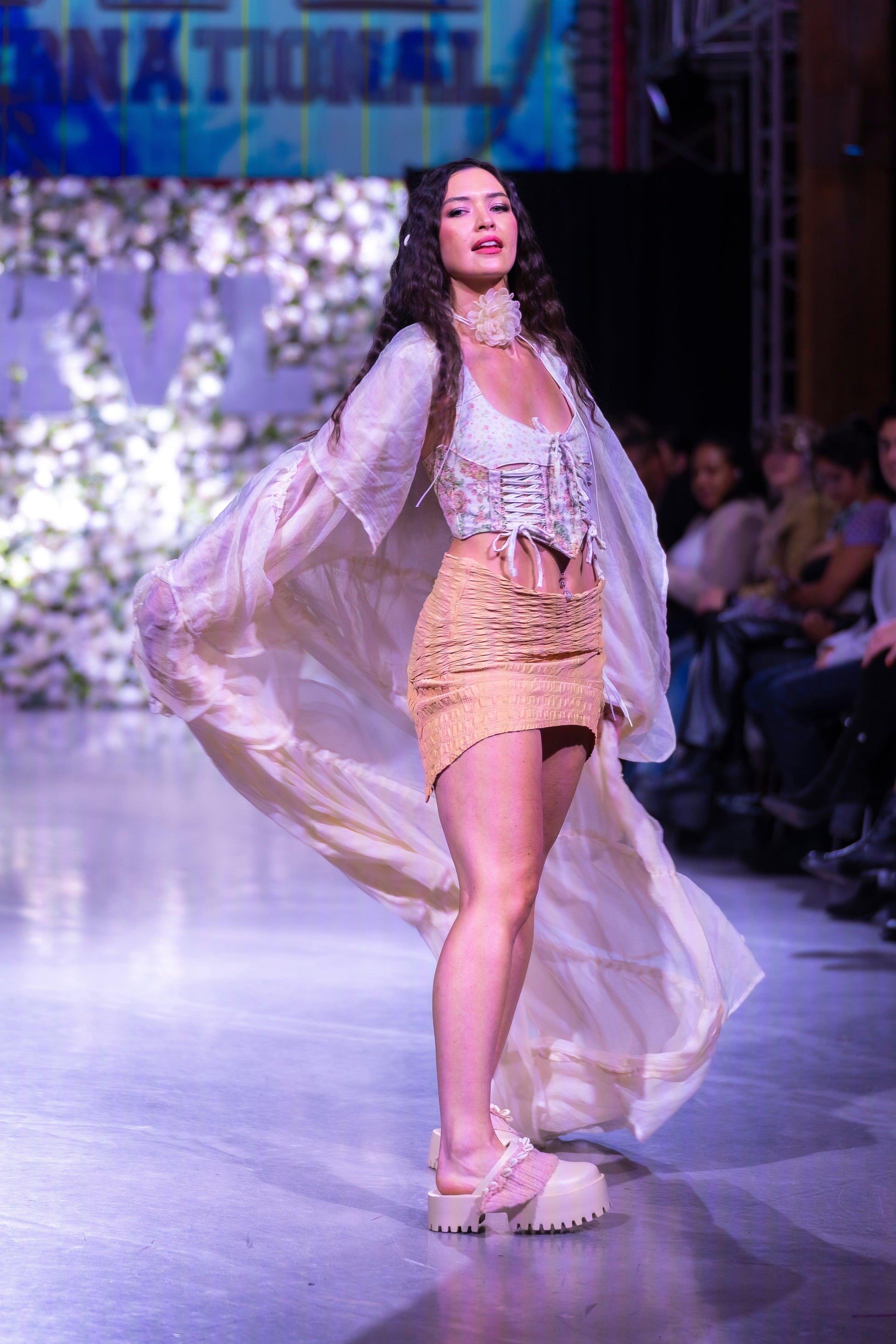 The Karina Reclaimed Skirt - Hippie Hued